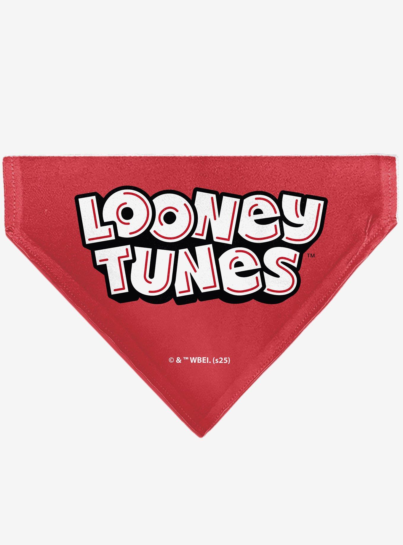 Looney Tunes Bugs & Lola I Ear You Love Me Hearts Slip On Collar Pet Bandana - Bandana Only, , hi-res
