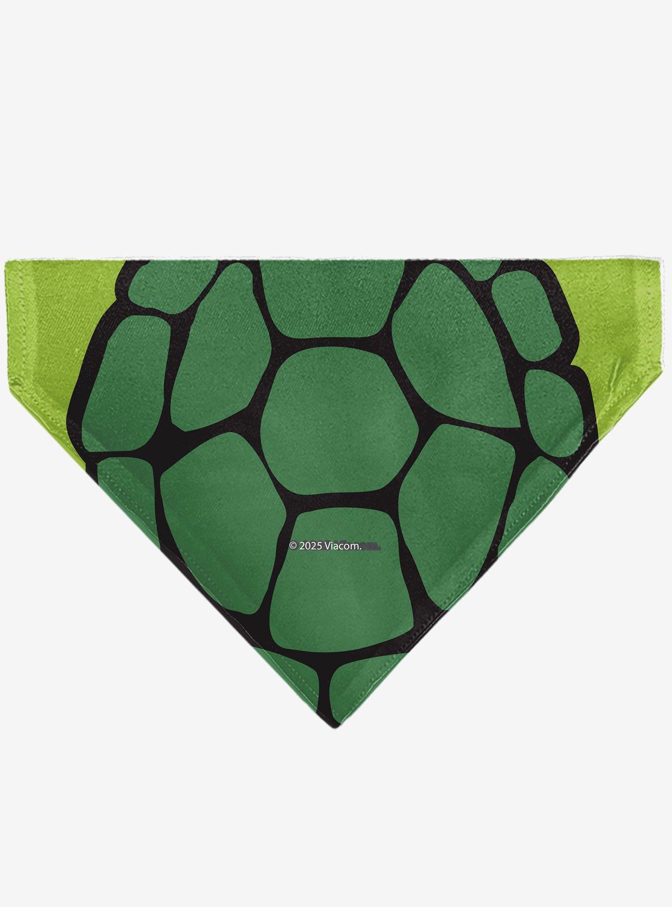 Teenage Mutant Ninja Turtles Leonardo Turtle Shell Slip On Collar Pet Bandana - Bandana Only, , hi-res
