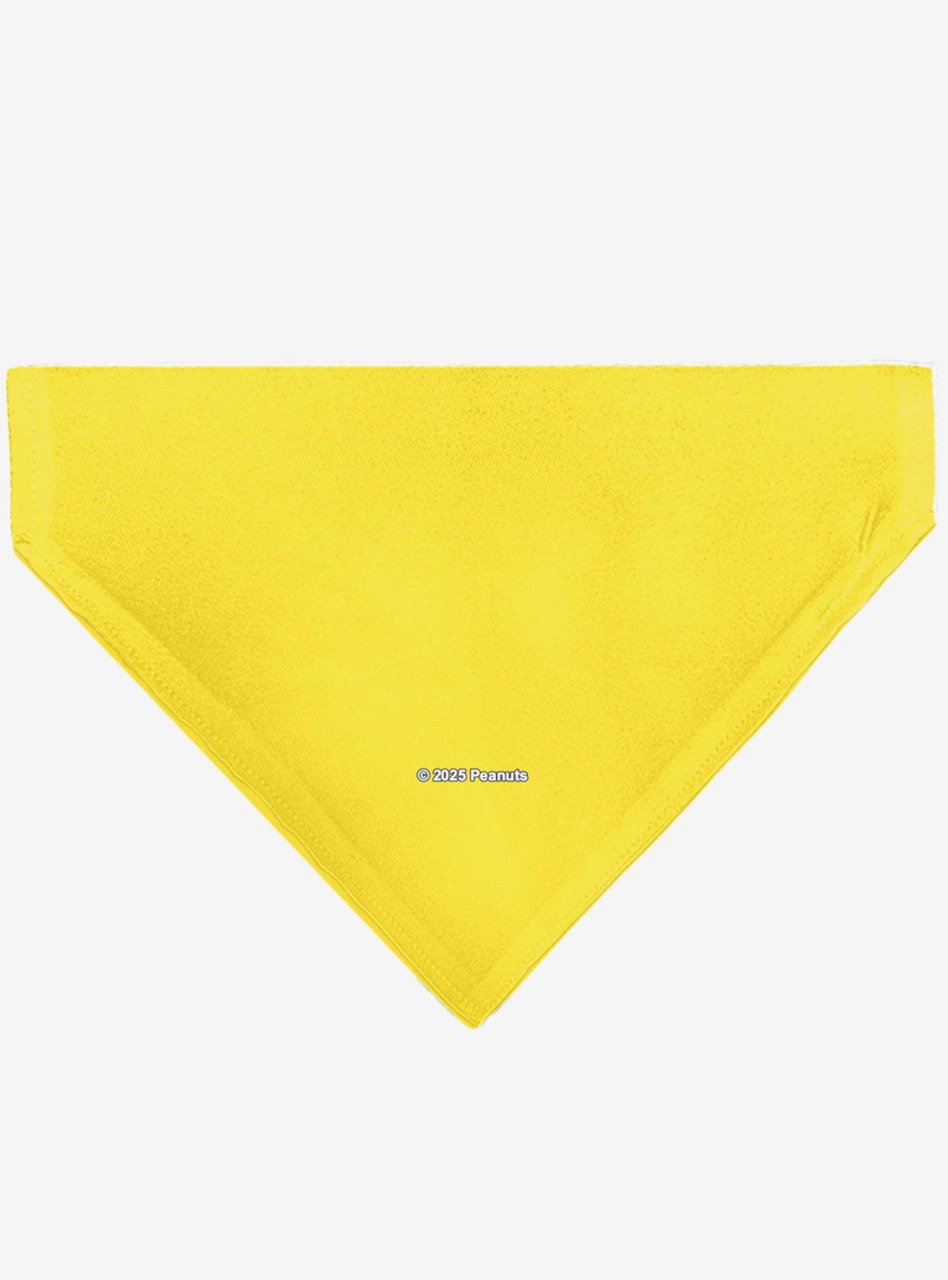 Peanuts Charlie Brown Smiling Face With Stripe Slip On Collar Pet Bandana - Bandana Only, , hi-res