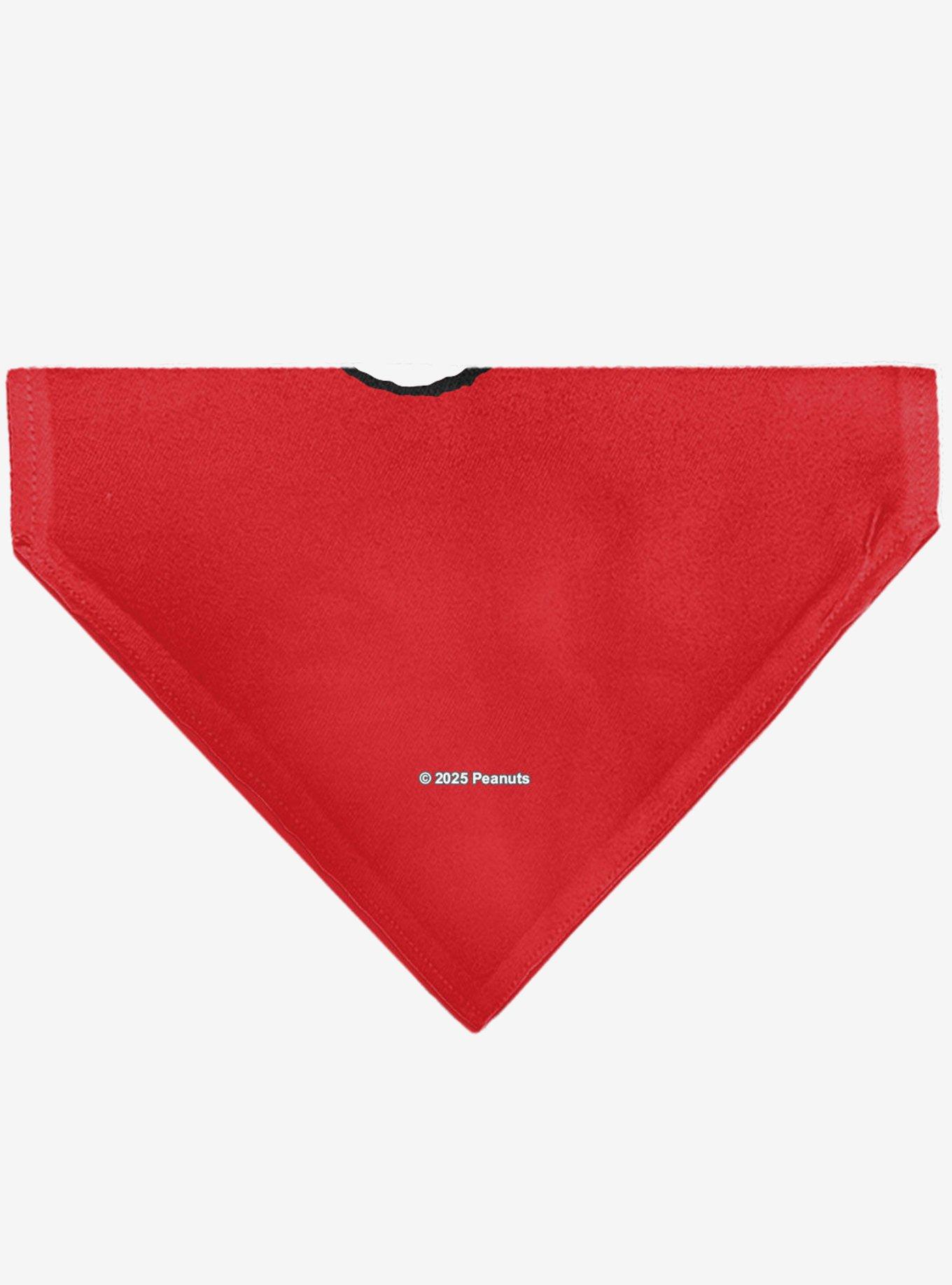 Peanuts Snoopy Smiling Face Slip On Collar Pet Bandana - Bandana Only, , hi-res