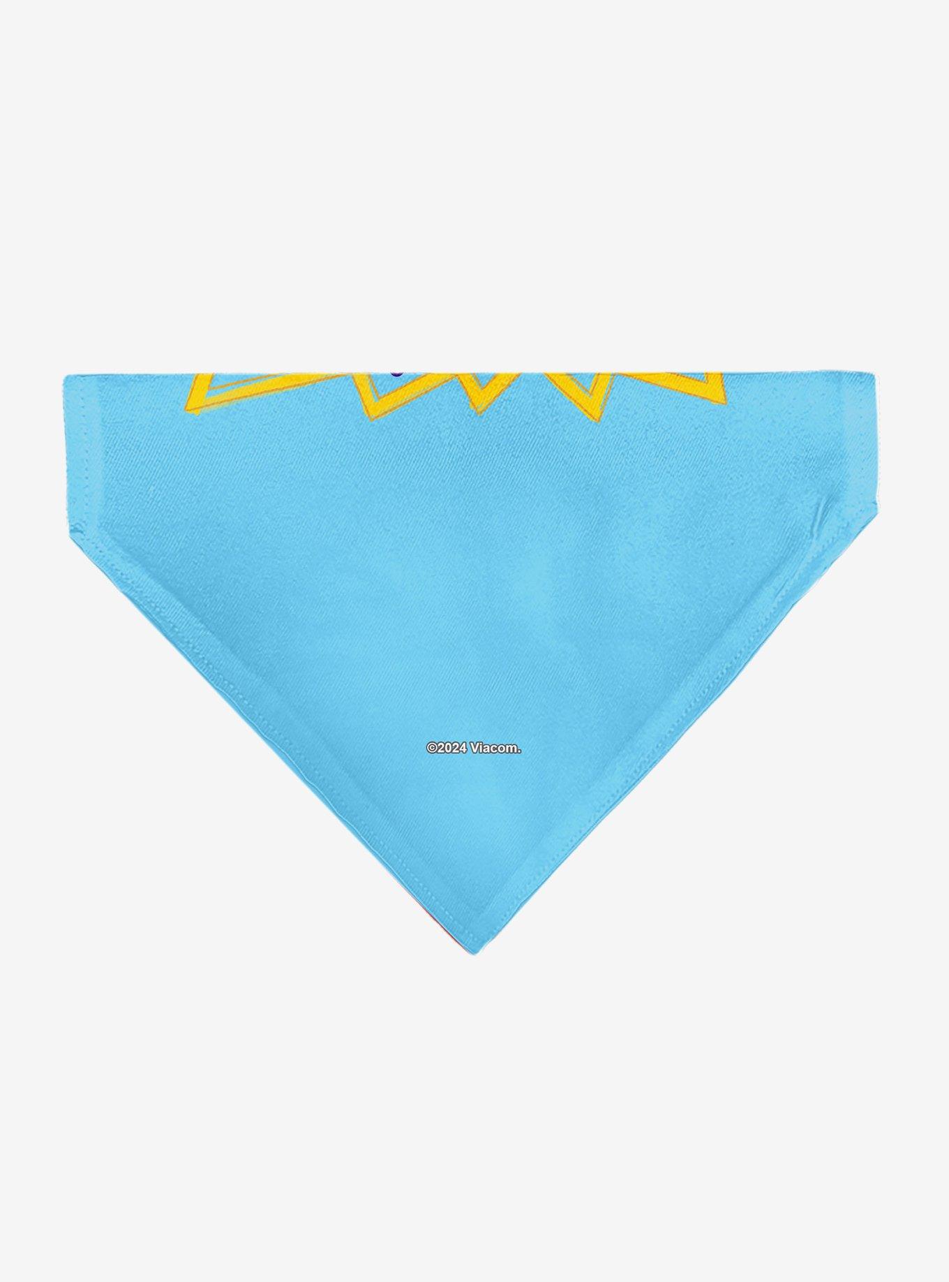 Rugrats Four Character Group Pose and Title Slip On Collar Pet Bandana - Bandana Only, , hi-res