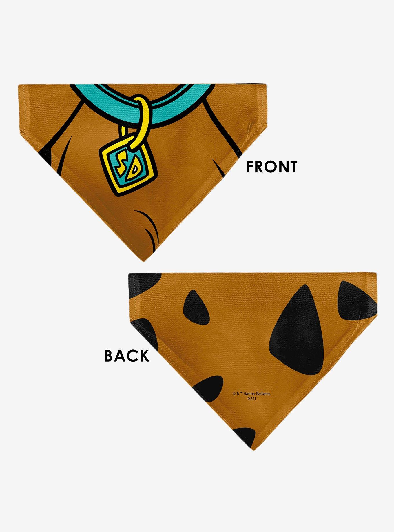 Scooby-Doo! Character Close Up SD Dog Tag Slip On Collar Pet Bandana - Bandana Only, , alternate