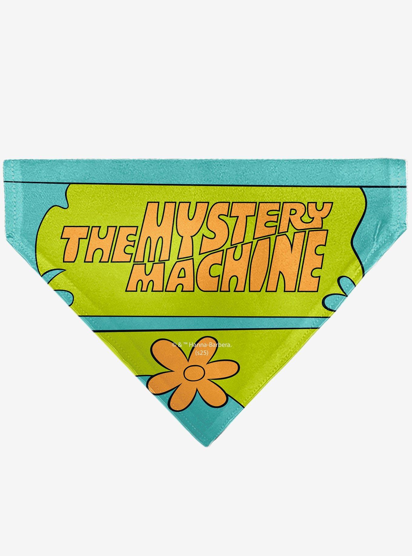 Scooby-Doo! The Mystery Machine Logo Slip On Collar Pet Bandana - Bandana Only, , hi-res