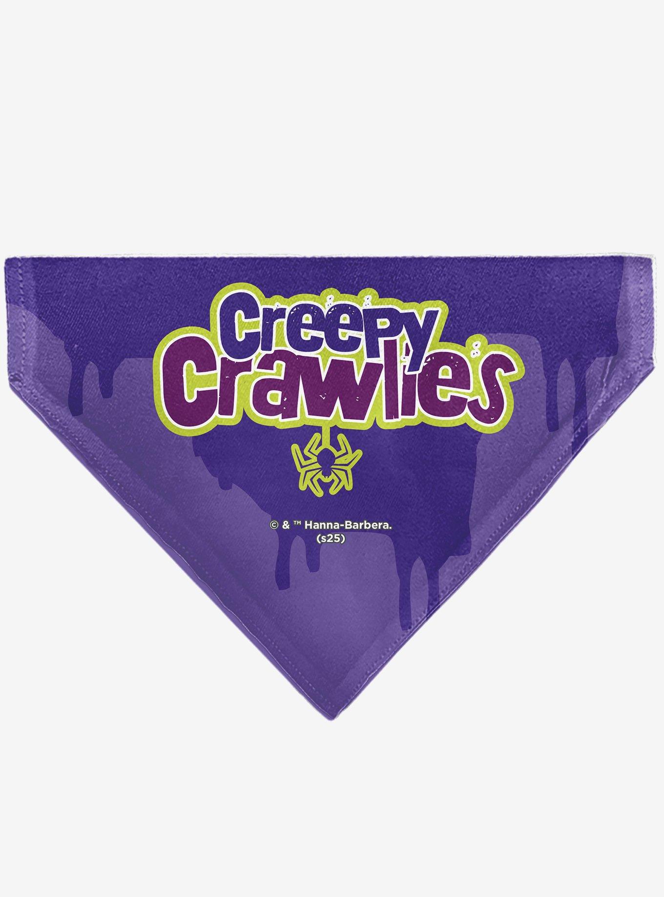 Scooby-Doo! Halloween Spider Web Creepy Crawlies Slip On Collar Pet Bandana - Bandana Only, , hi-res
