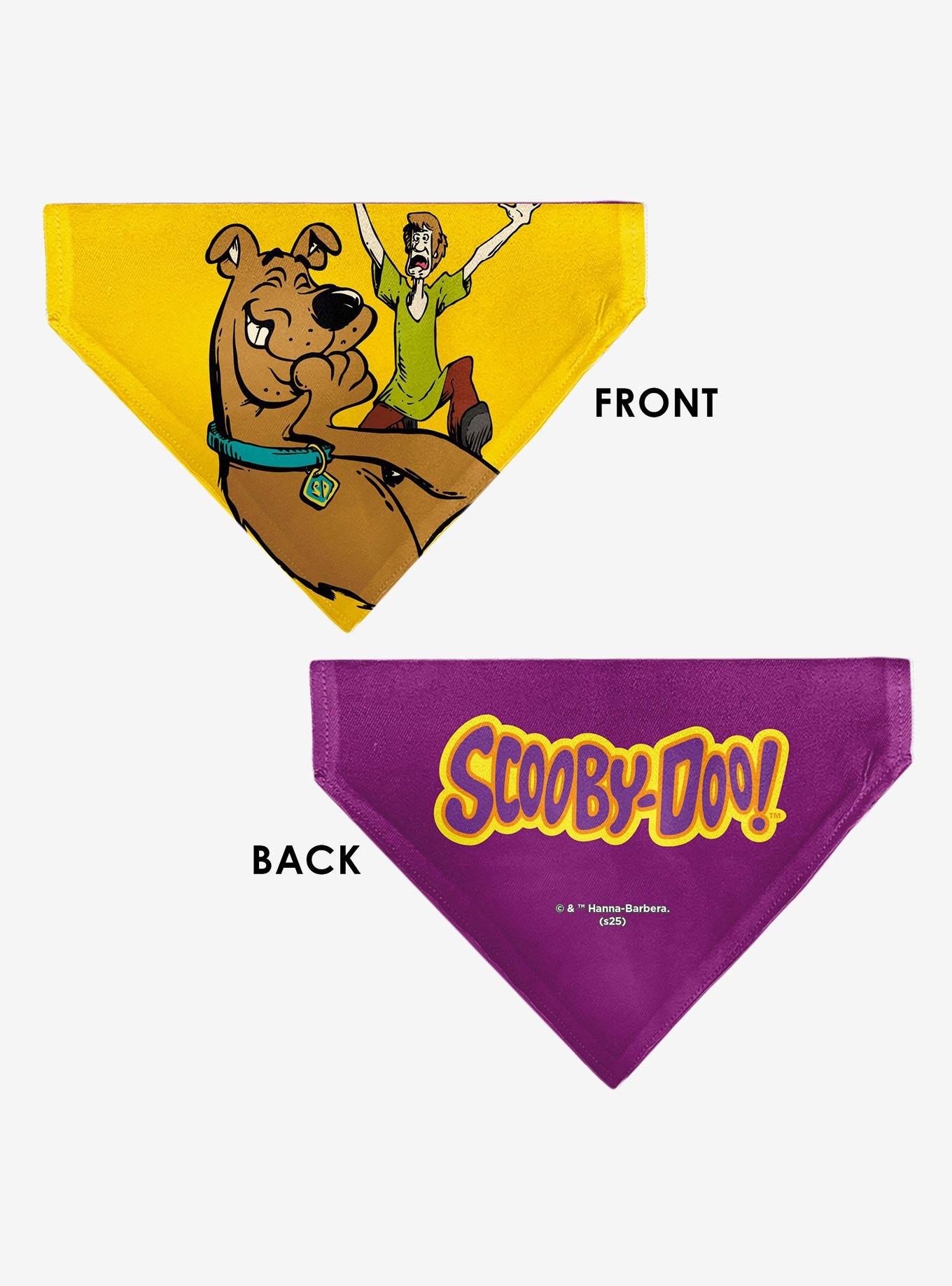 Scooby-Doo! and Shaggy Screaming Pose Slip On Collar Pet Bandana - Bandana Only, , alternate