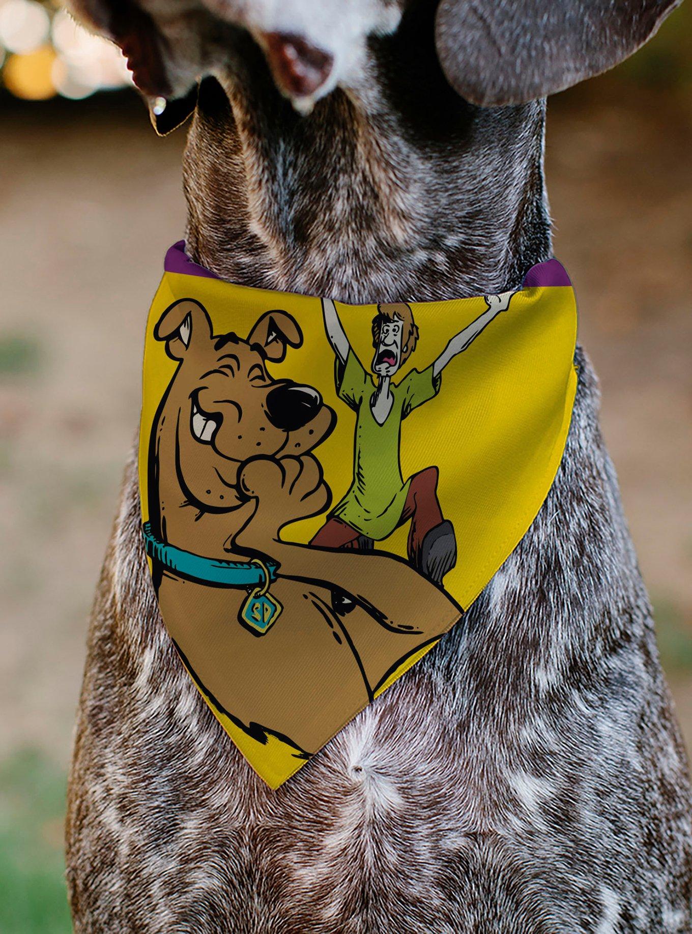 Scooby-Doo! and Shaggy Screaming Pose Slip On Collar Pet Bandana - Bandana Only, , alternate