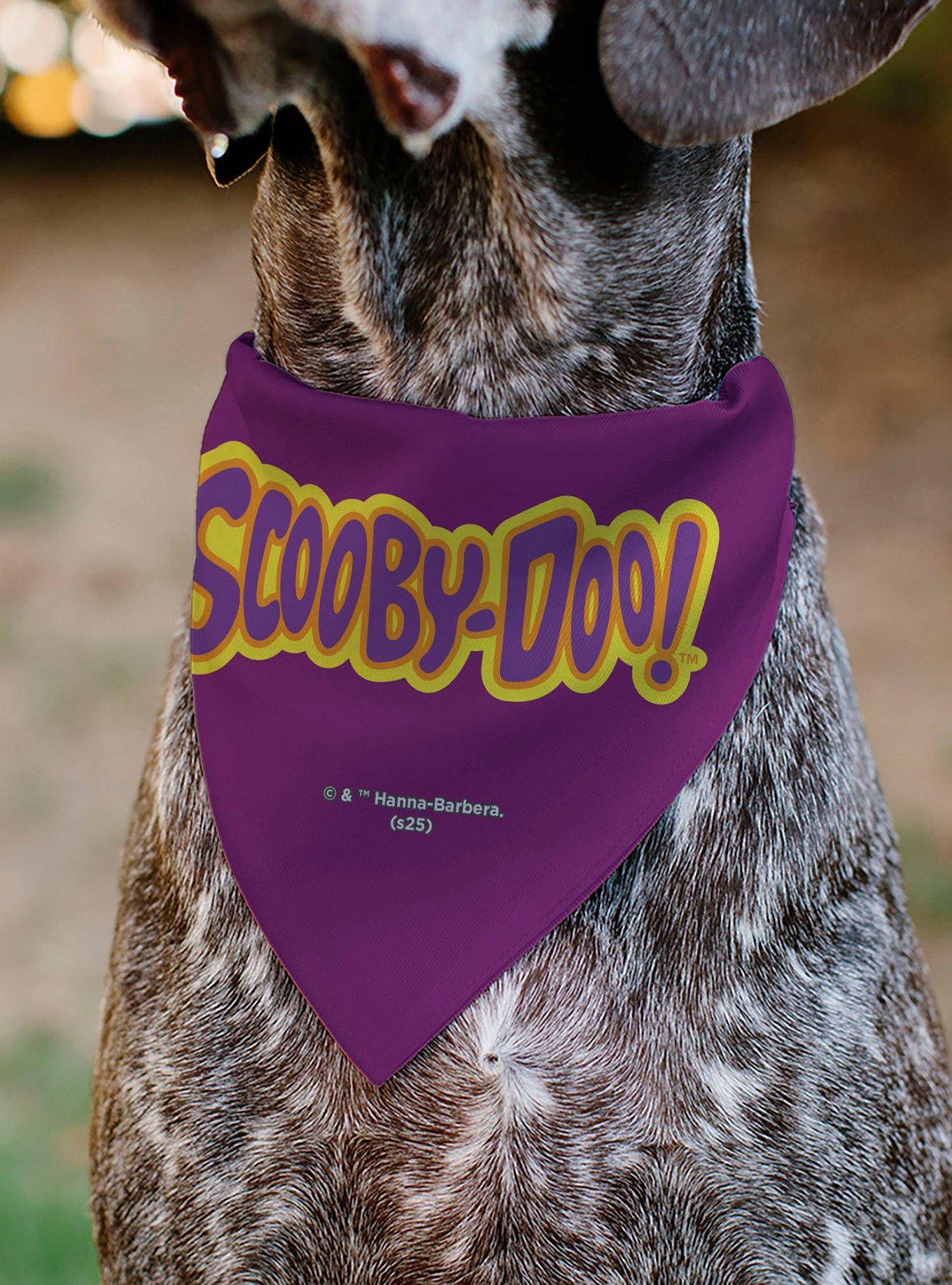 Scooby-Doo! and Shaggy Screaming Pose Slip On Collar Pet Bandana - Bandana Only, , alternate