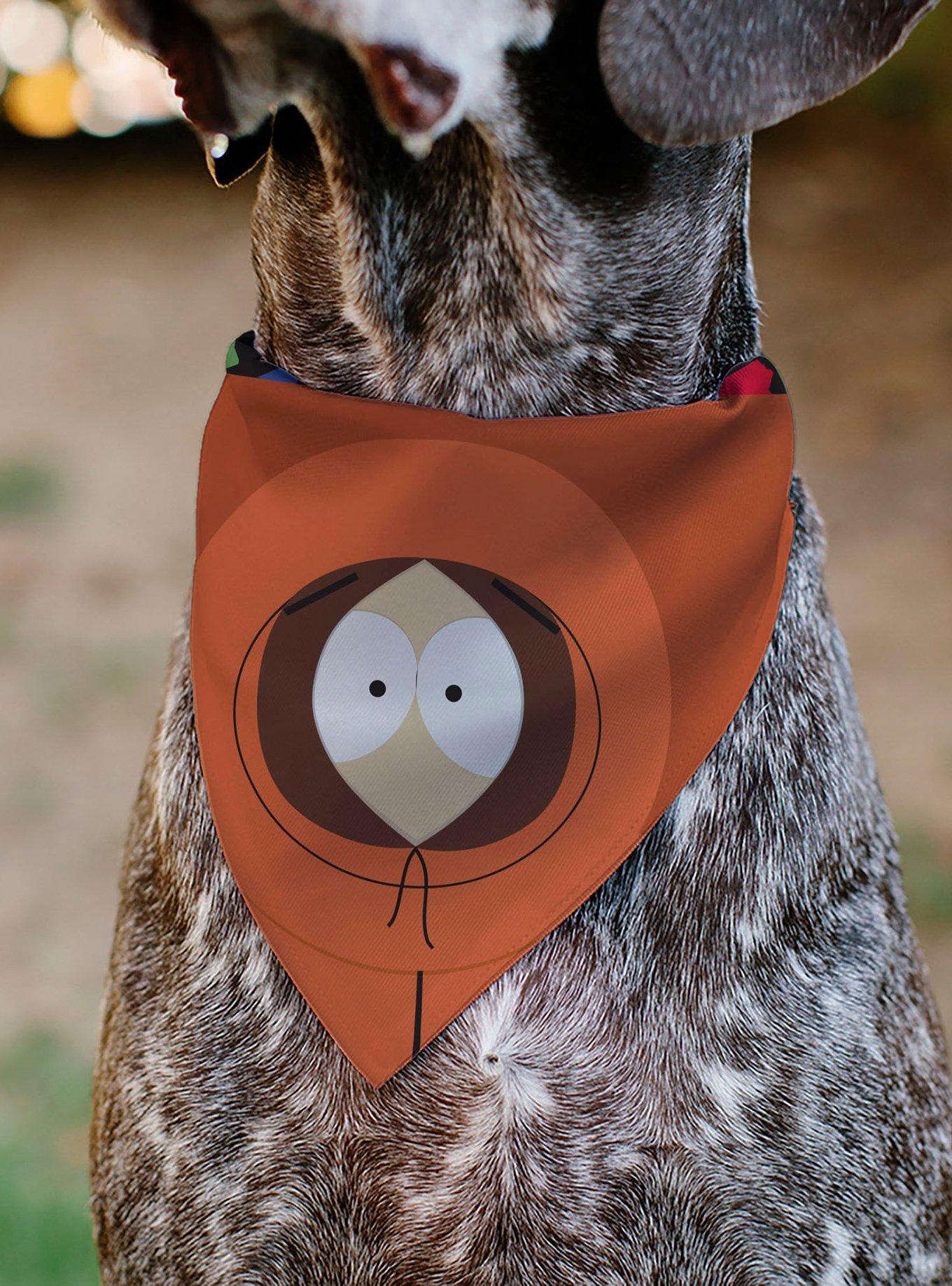South Park Kenny McCormick Face Slip On Collar Pet Bandana - Bandana Only, , alternate