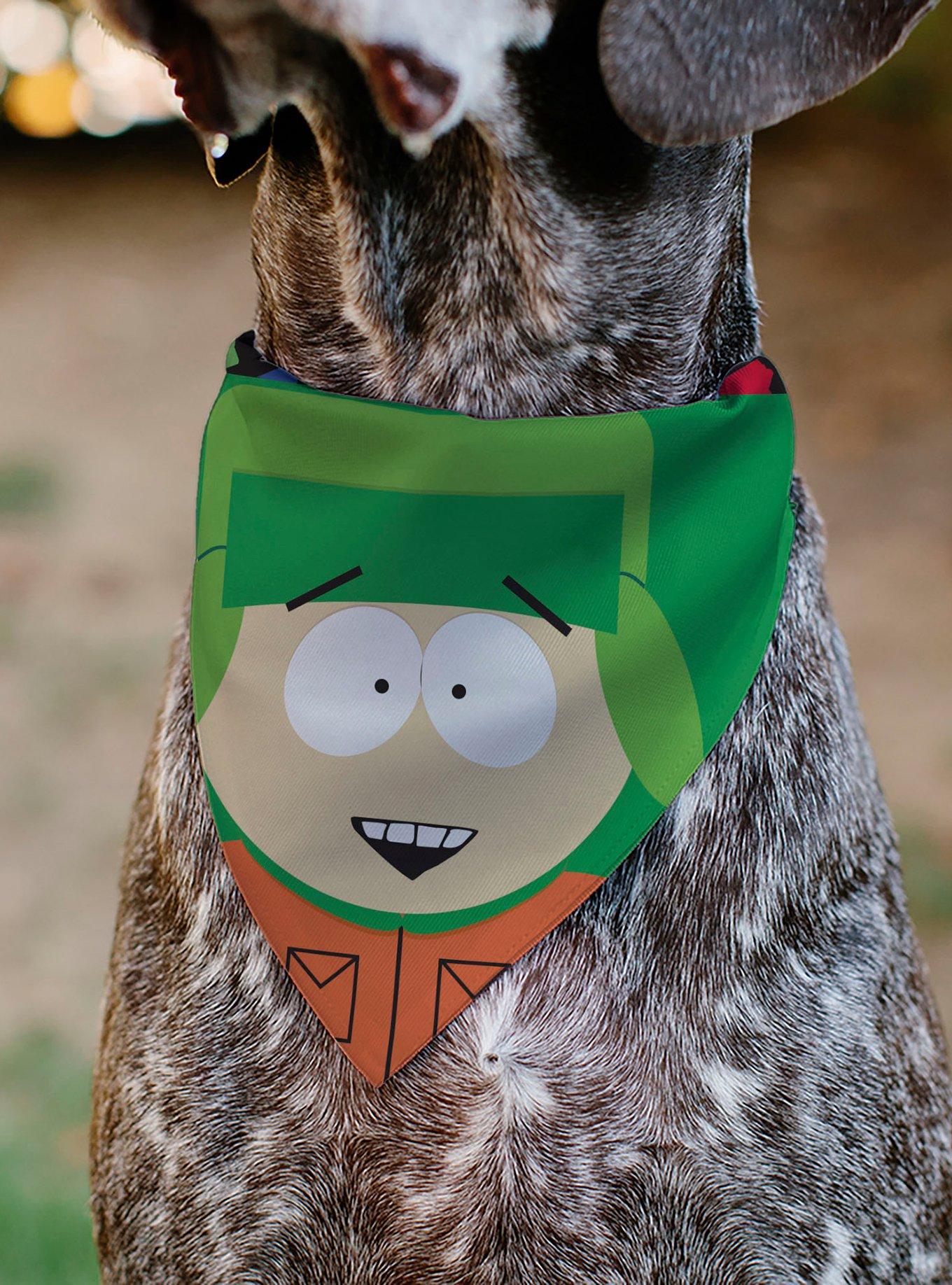 South Park Kyle Face Slip On Collar Pet Bandana - Bandana Only, , alternate - view 4
