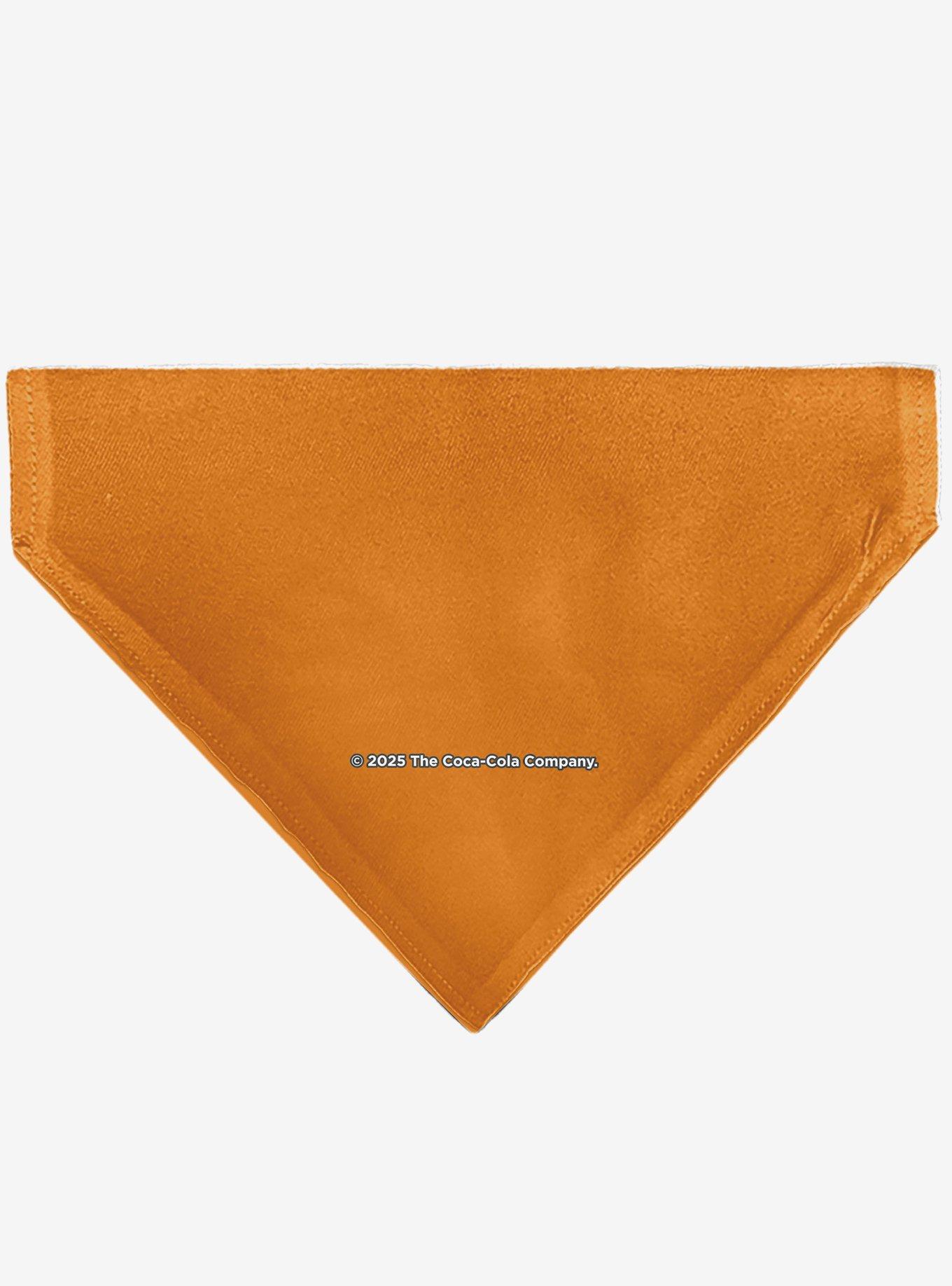 The Coca-Cola Company Fanta Round Logo Slip On Collar Pet Bandana - Bandana Only, , hi-res