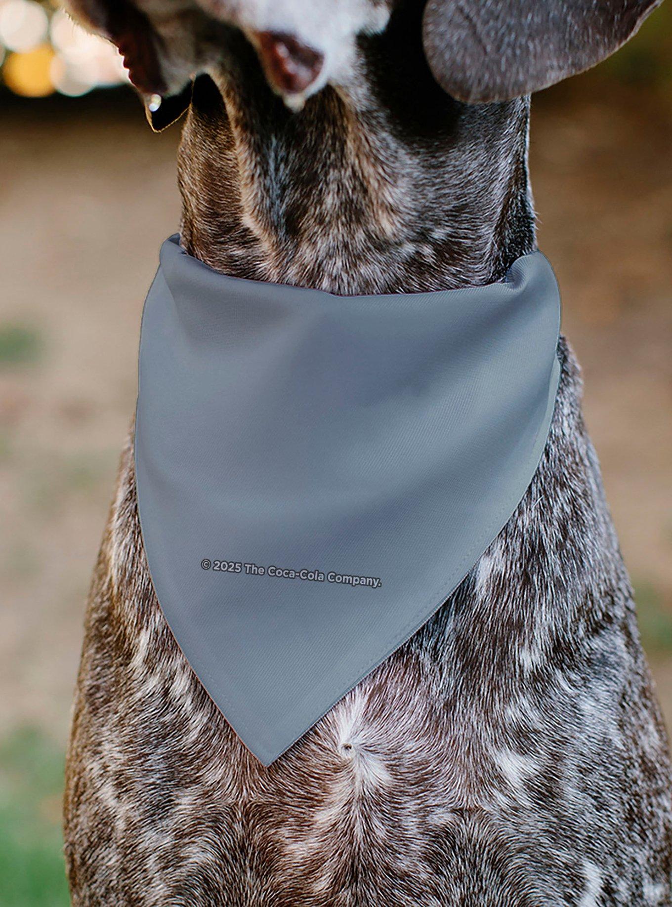 Coca-Cola Barqs Old Tyme Root Beer Barrels Logo Slip On Collar Pet Bandana - Bandana Only
