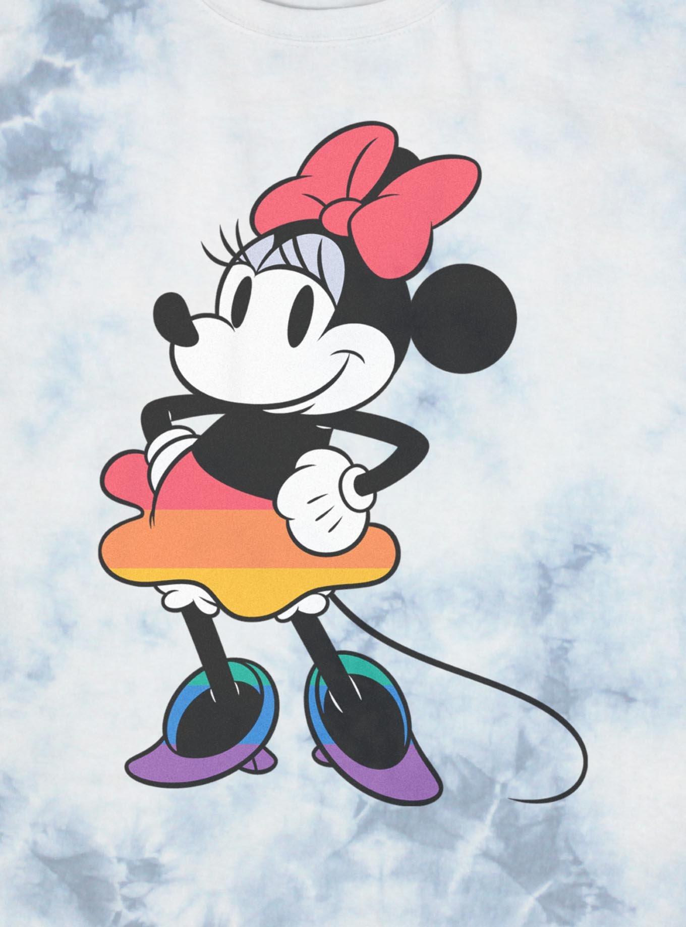 Disney Minnie Mouse Pride Proud Tie-Dye T-Shirt, , hi-res