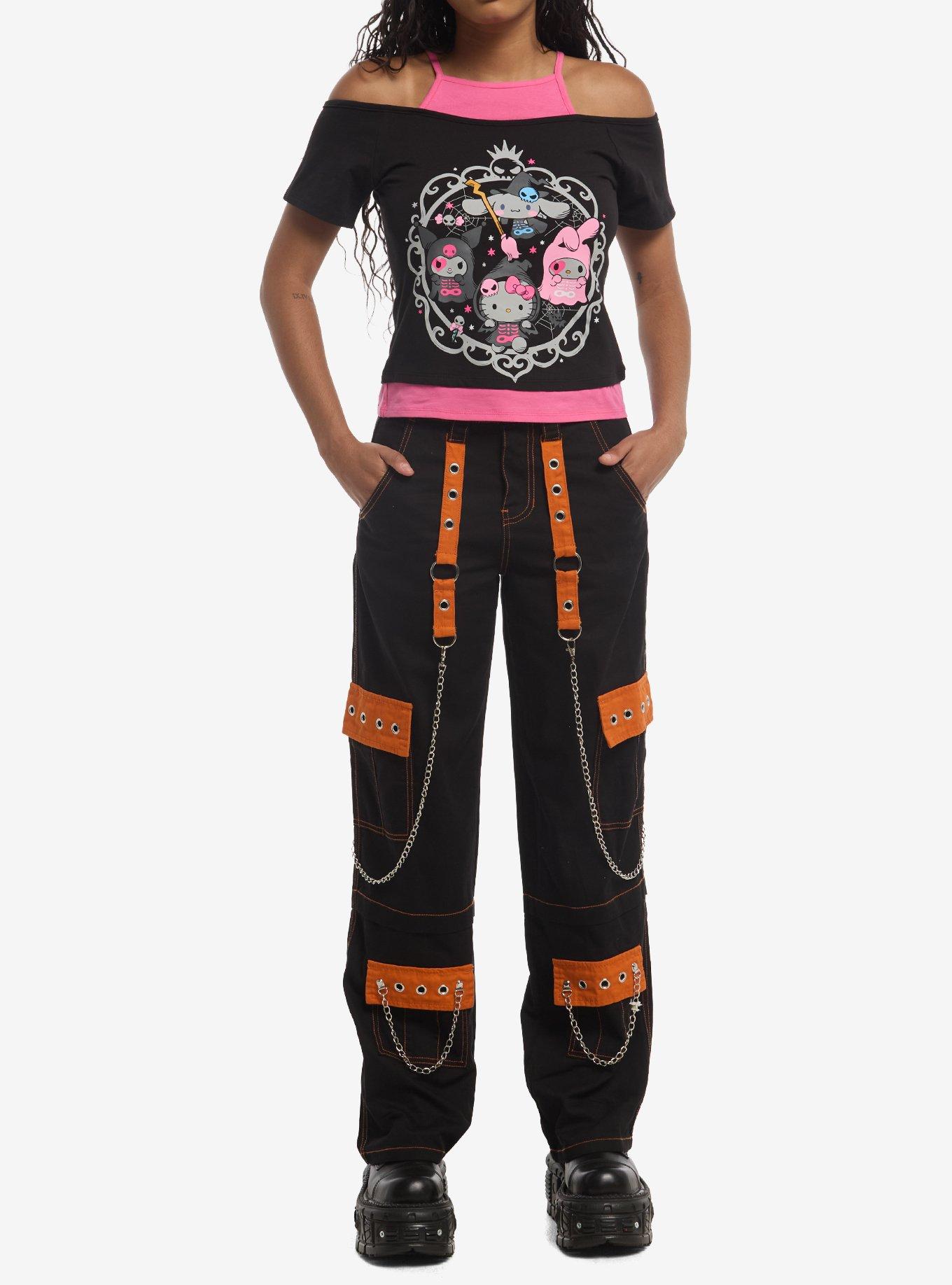 Hello Kitty And Friends Halloween Costumes Girls Cold-Shoulder Top, , hi-res