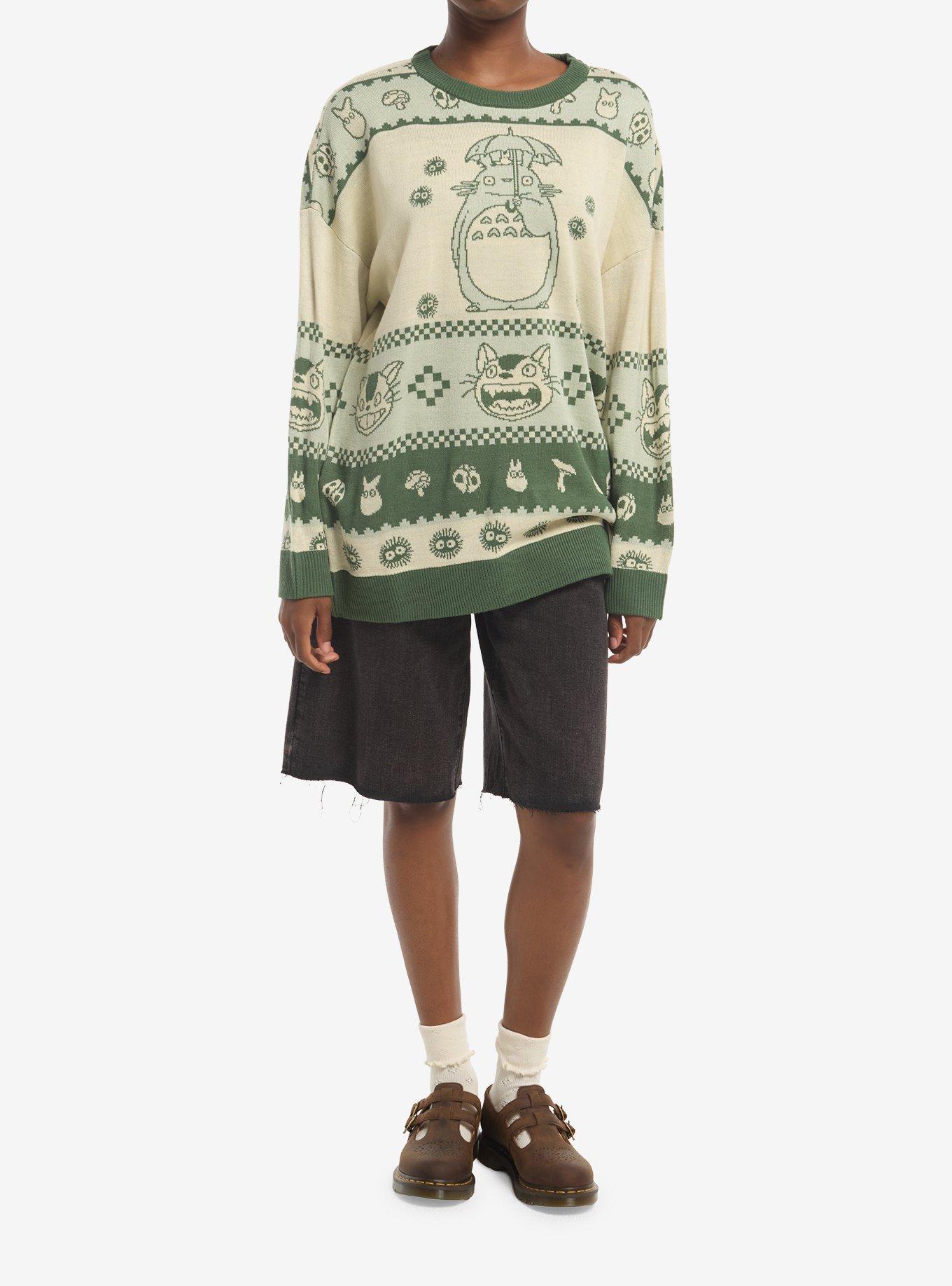 Studio Ghibli&reg; My Neighbor Totoro Fair Isle Girls Sweater, MULTI, alternate - view 2