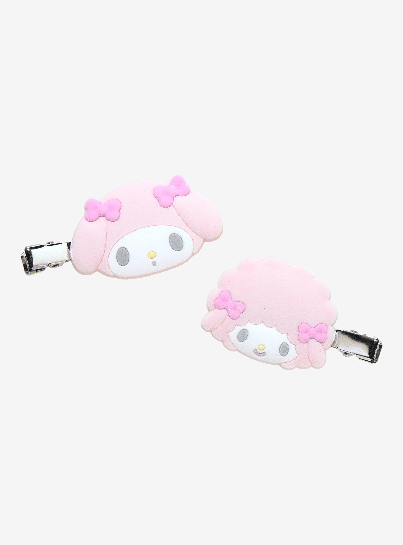 Sanrio Japan Originals My Melody & My Sweet Piano Hair Clip Set, , hi-res