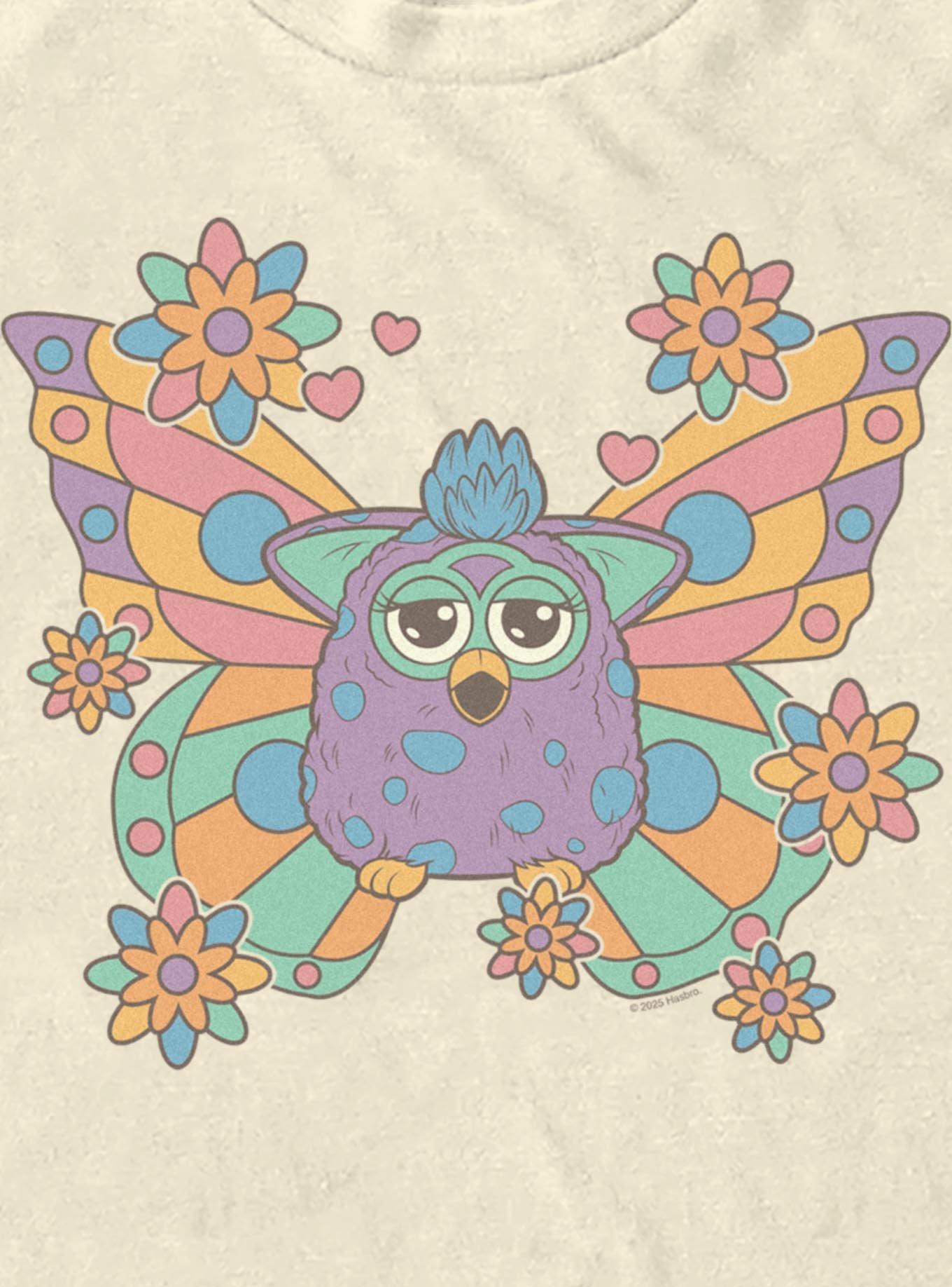 Furby Butterfly Retro T-Shirt, , hi-res