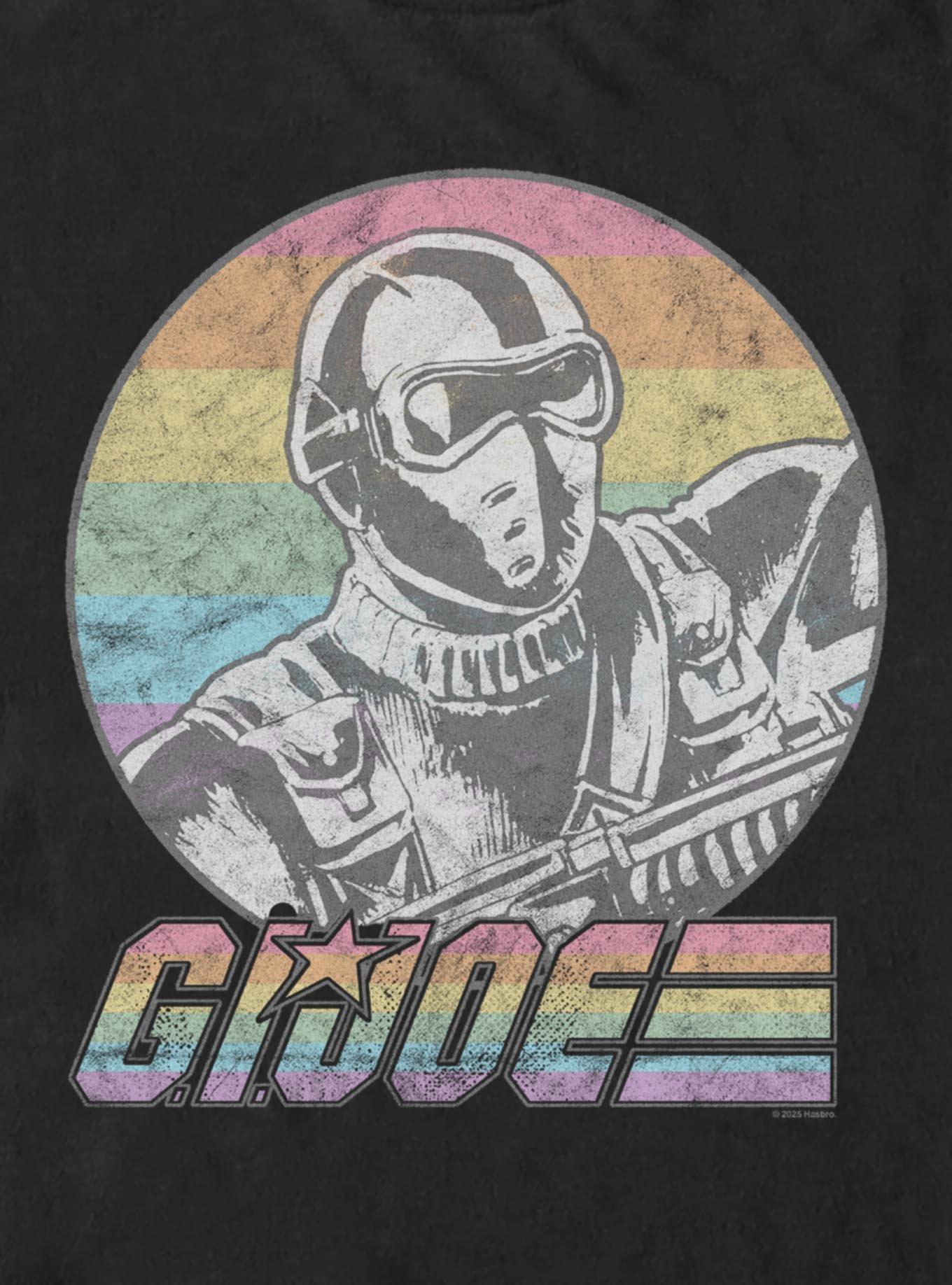 GI Joe Pride Rainbow Stripes T-Shirt, , hi-res