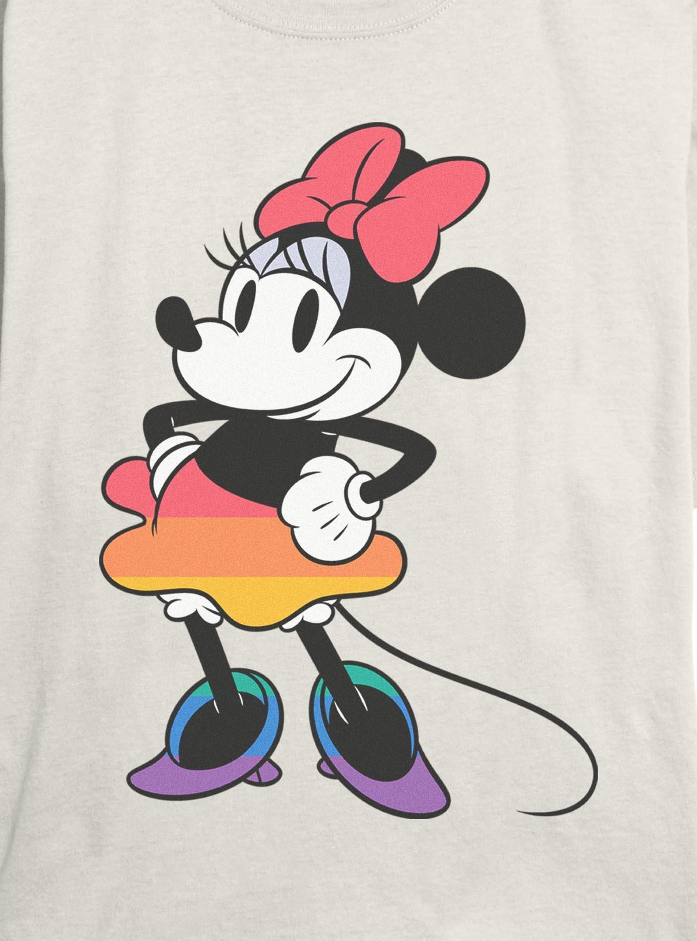 Disney Minnie Mouse Pride Proud Girls Skimmer T-Shirt, , hi-res