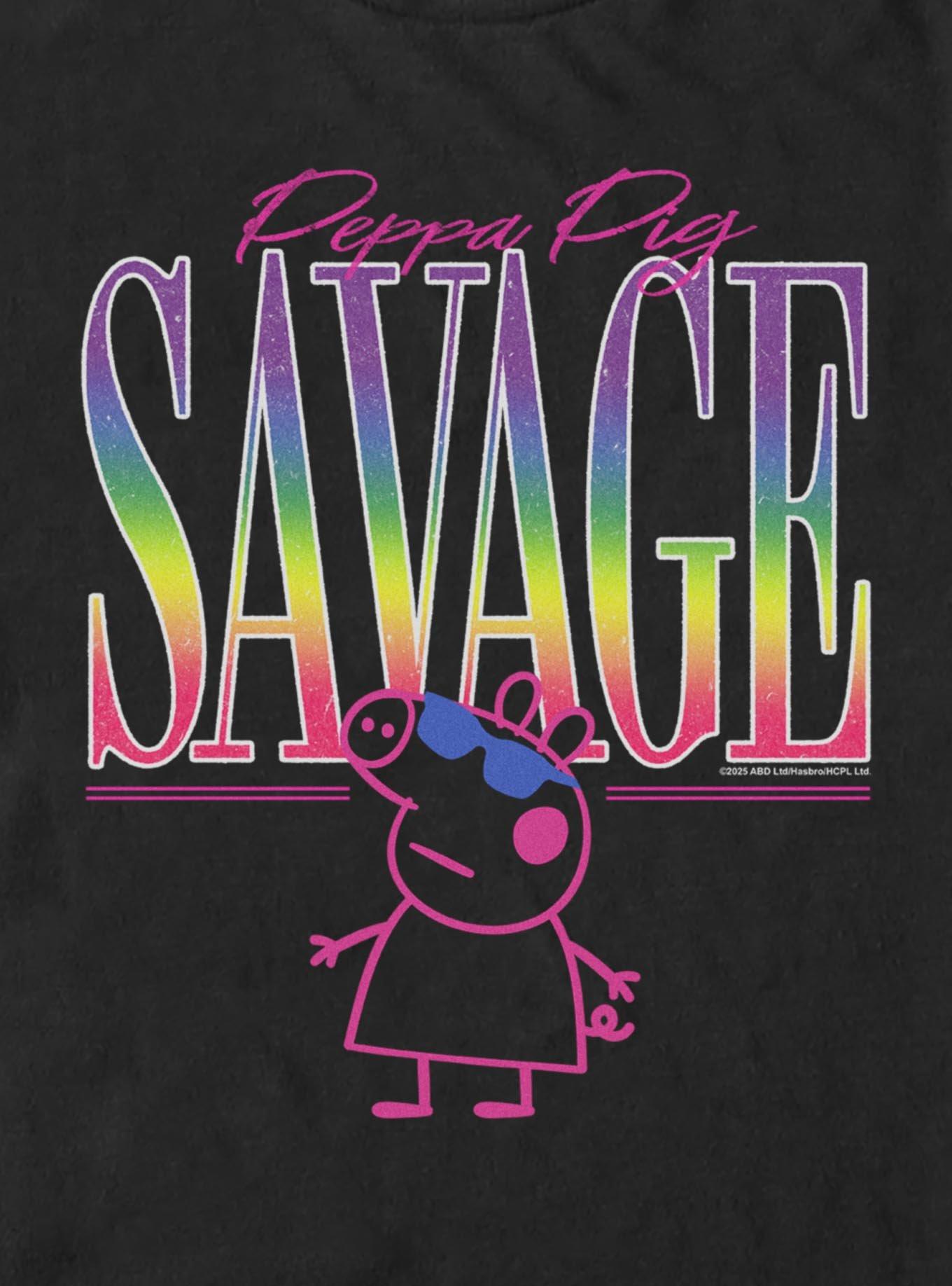 Peppa Pig Peppa Savage Pride Rainbow T-Shirt, , hi-res