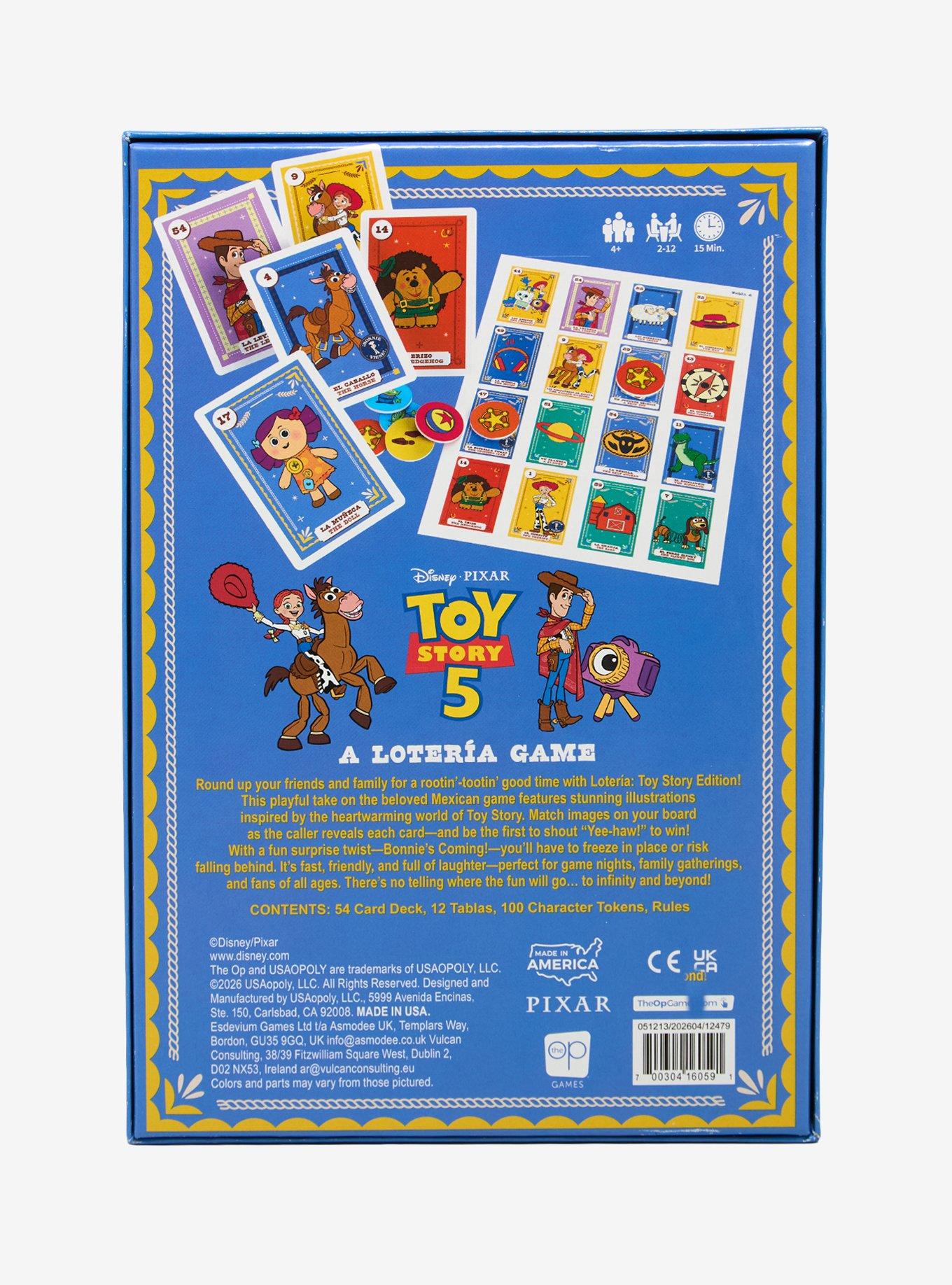 Disney Pixar Toy Story 5 Loter&iacute;a Game, , hi-res