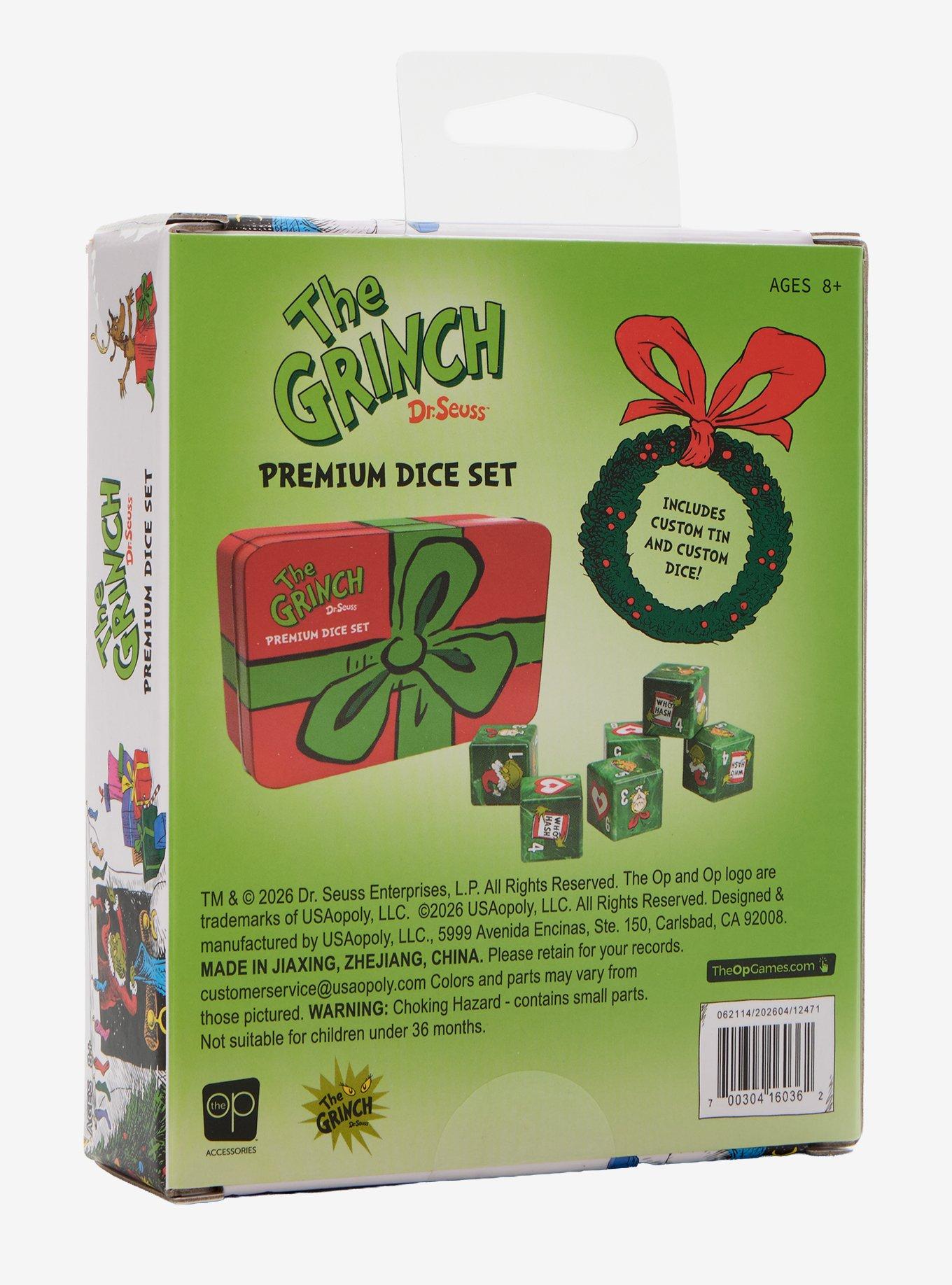 Dr. Seuss The Grinch Premium Dice Set, , alternate - view 3