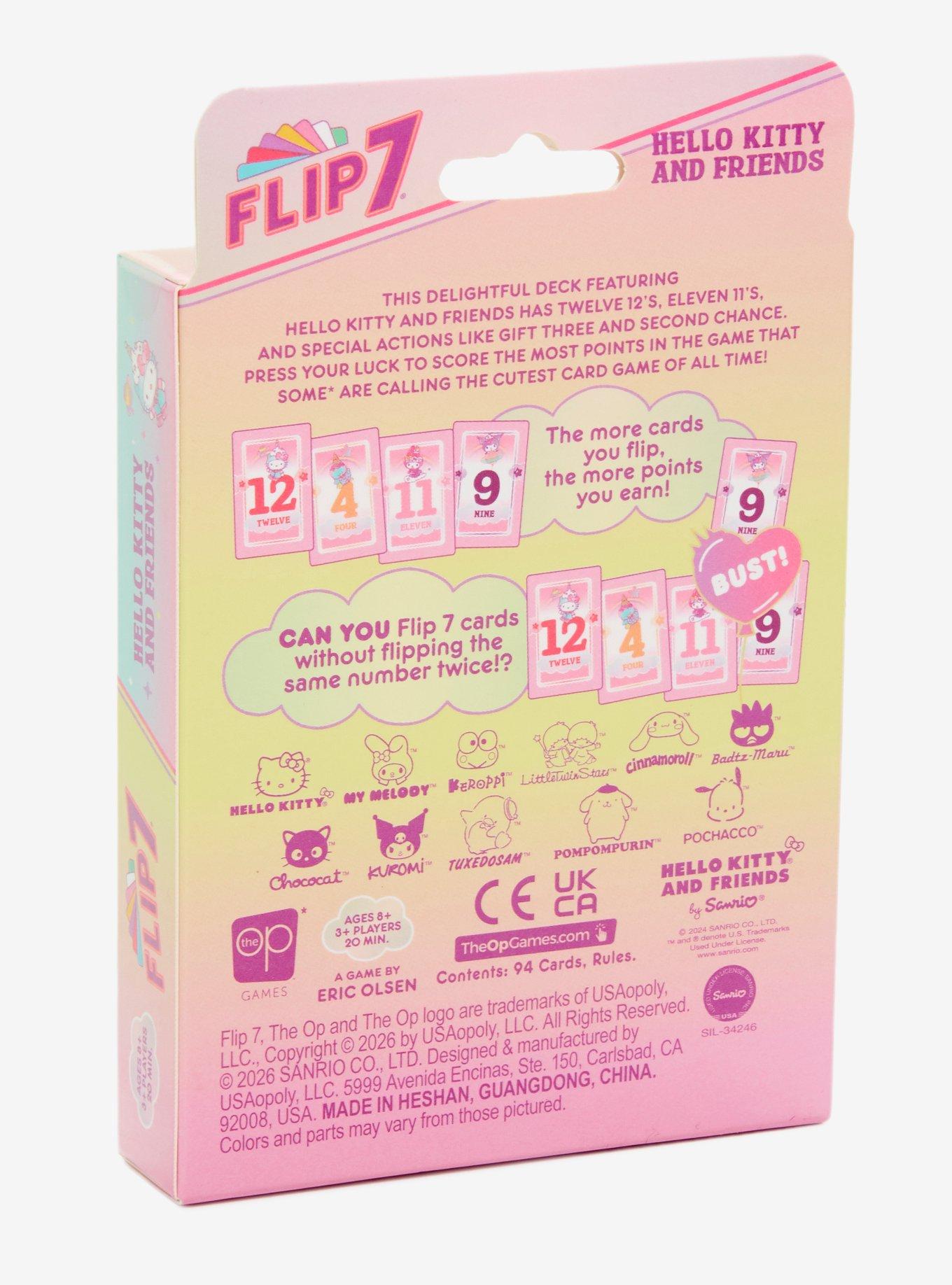 Hello Kitty And Friends Flip 7 Card Game, , alternate - view 3