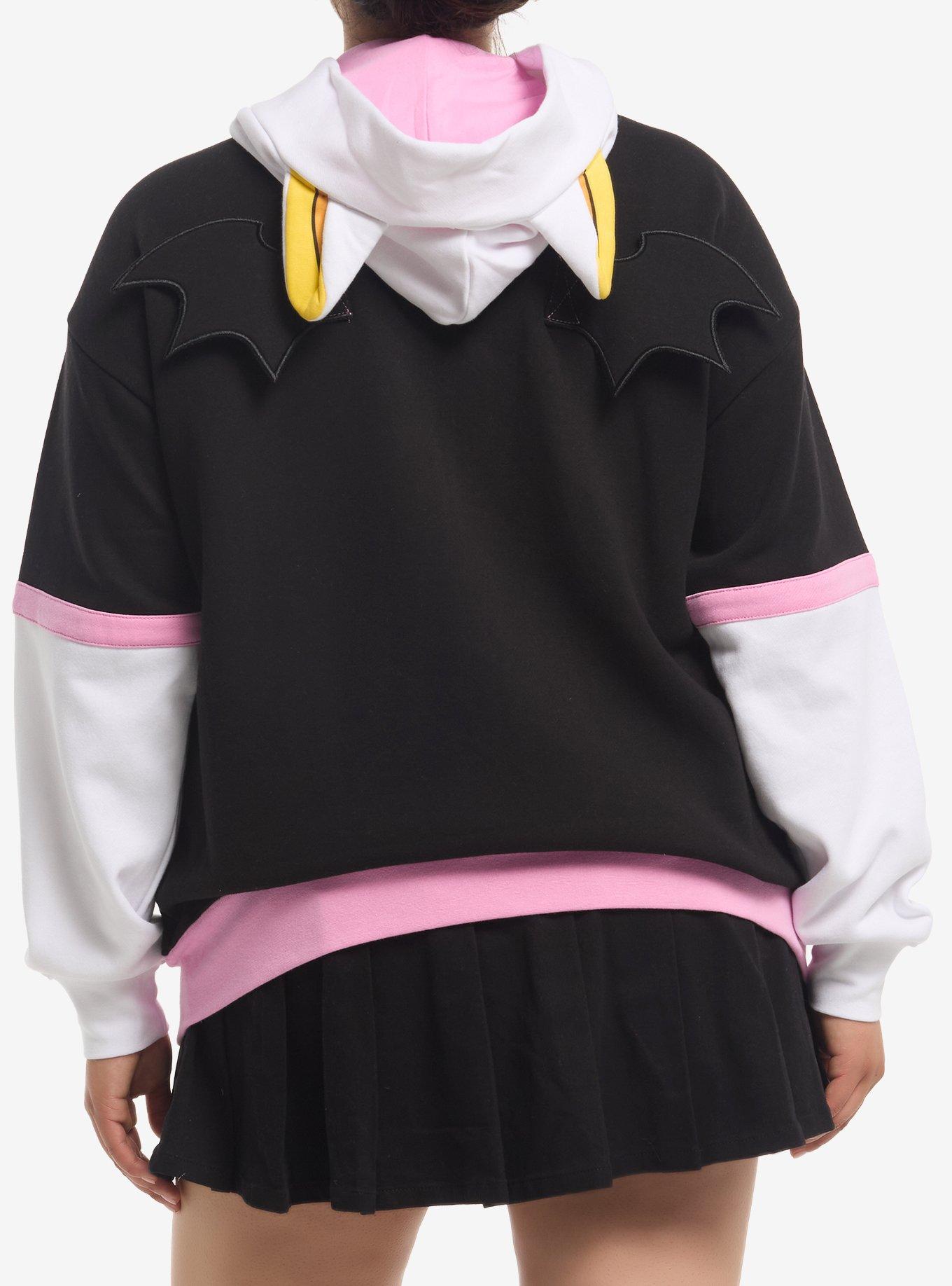 Sonic The Hedgehog Rouge Cosplay Girls Hoodie Plus Size, MULTI, alternate - view 2