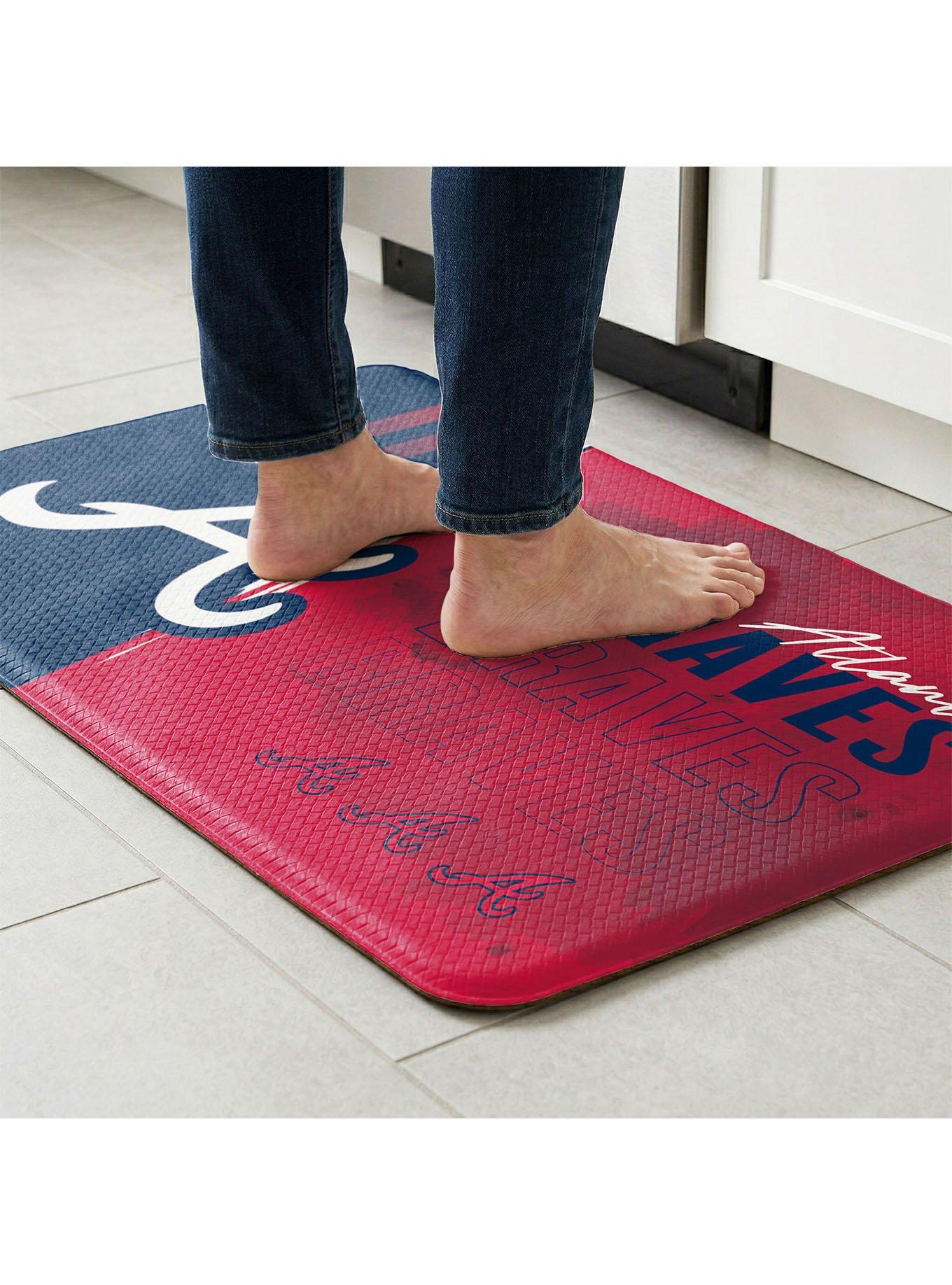 MLB Atlanta Braves Painterly Floor Mat, , alternate - view 3