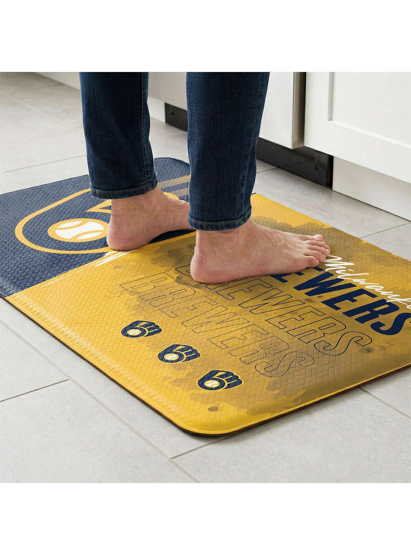 MLB Milwaukee Brewers Painterly Floor Mat, , alternate - view 3