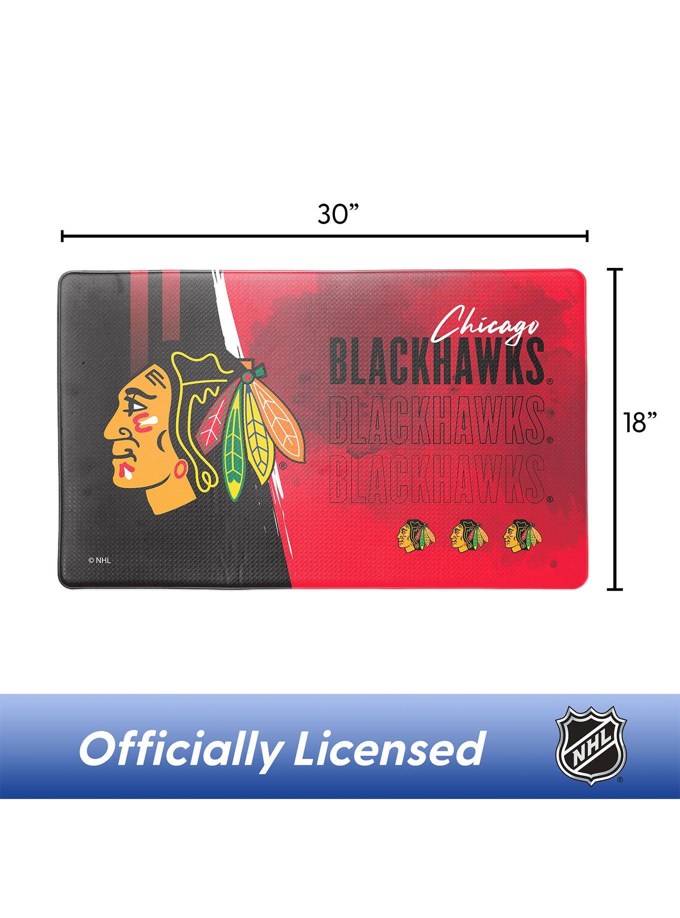 NHL Chicago Blackhawks Painterly Floor Mat, , hi-res