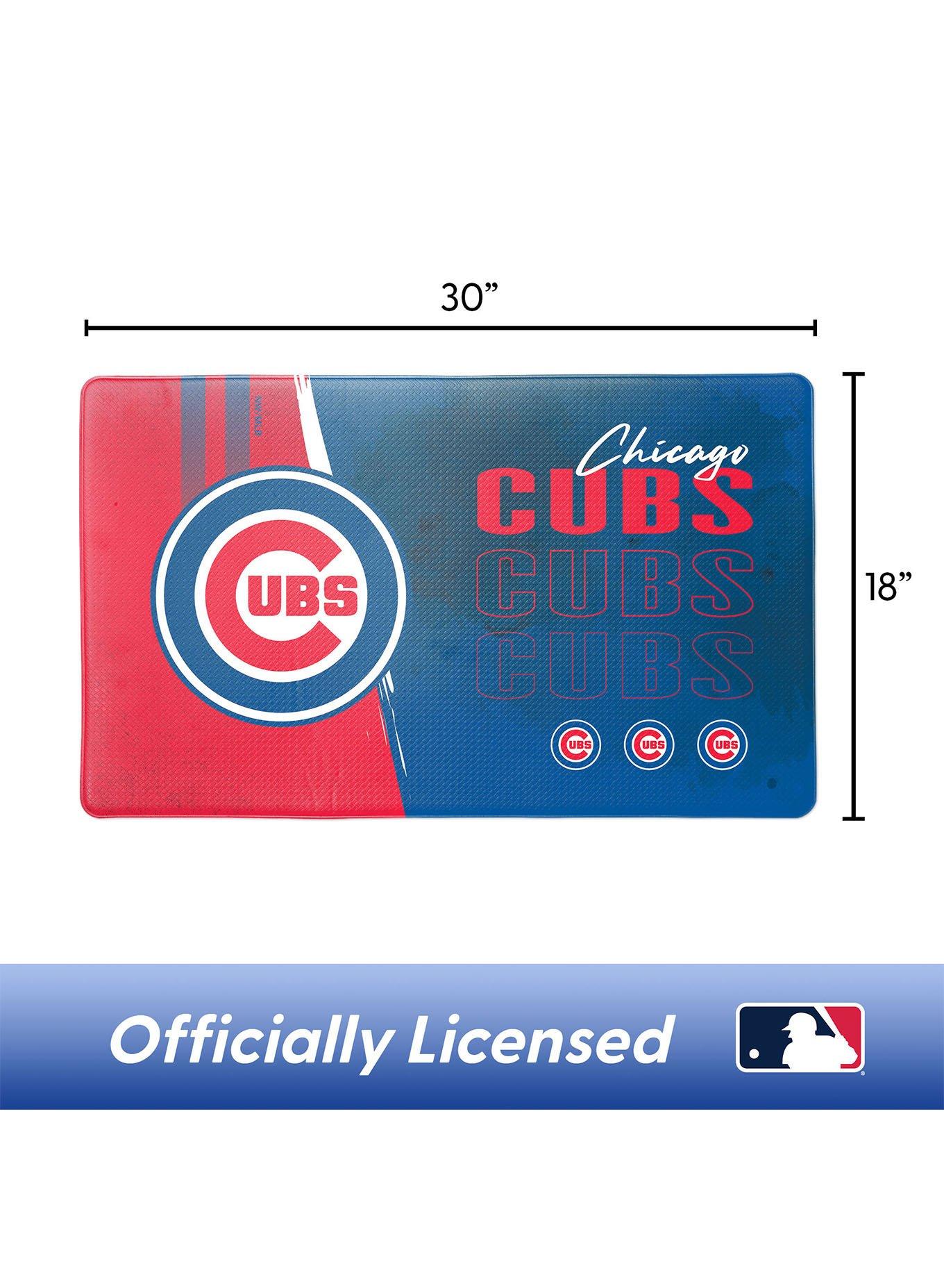 MLB Chicago Cubs Painterly Floor Mat, , hi-res