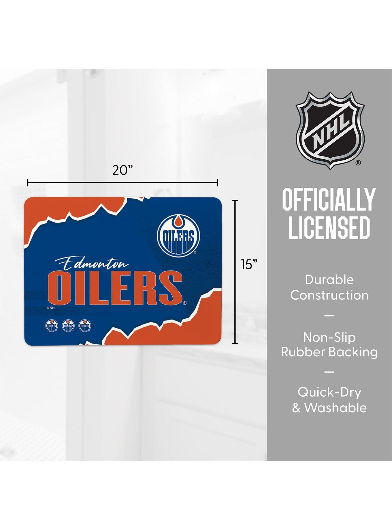 NHL Edmonton Oilers Torn Small Mat, , alternate - view 3