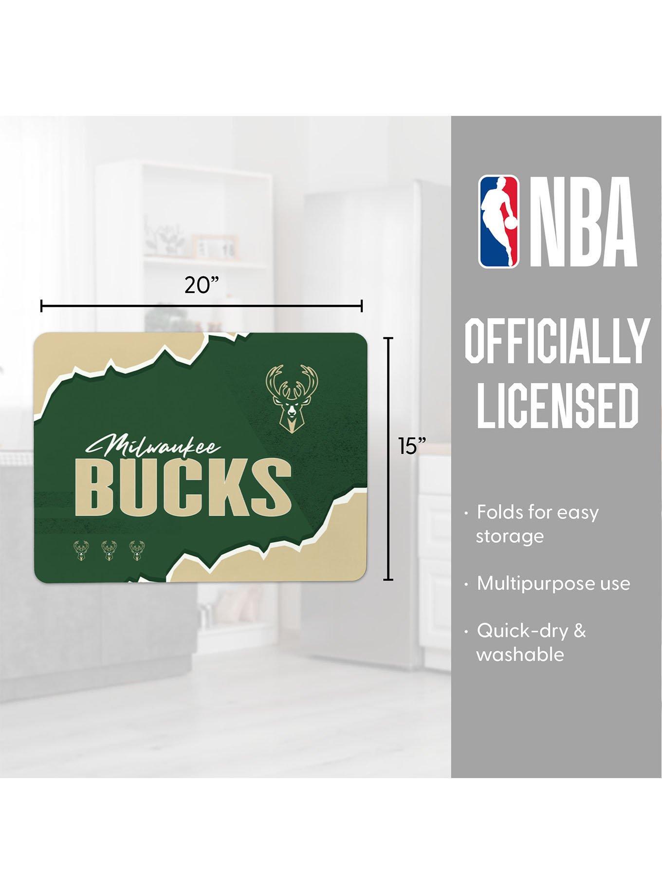NBA Milwaukee Bucks Torn Small Mat, , alternate - view 3