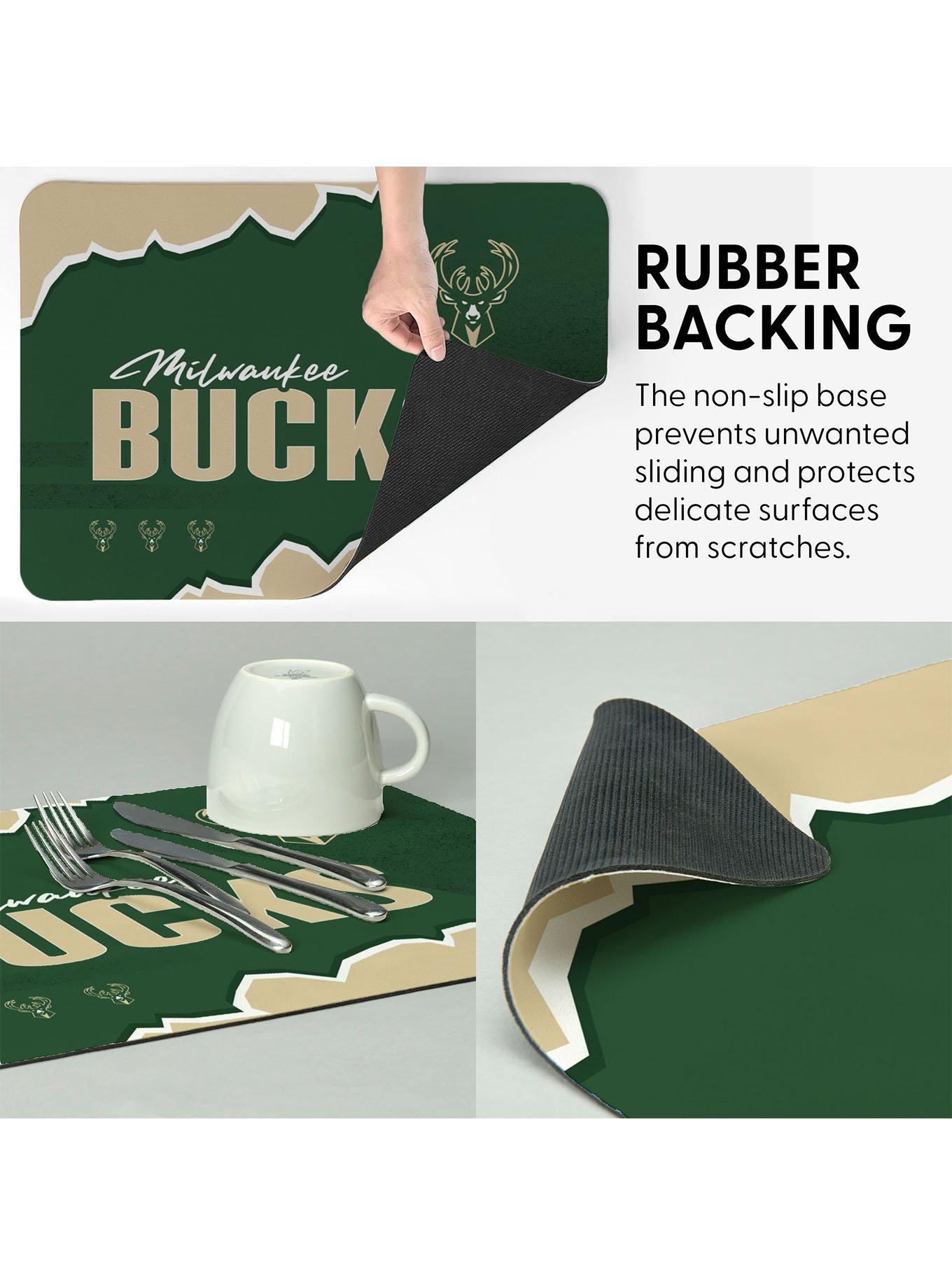 NBA Milwaukee Bucks Torn Small Mat, , alternate - view 4