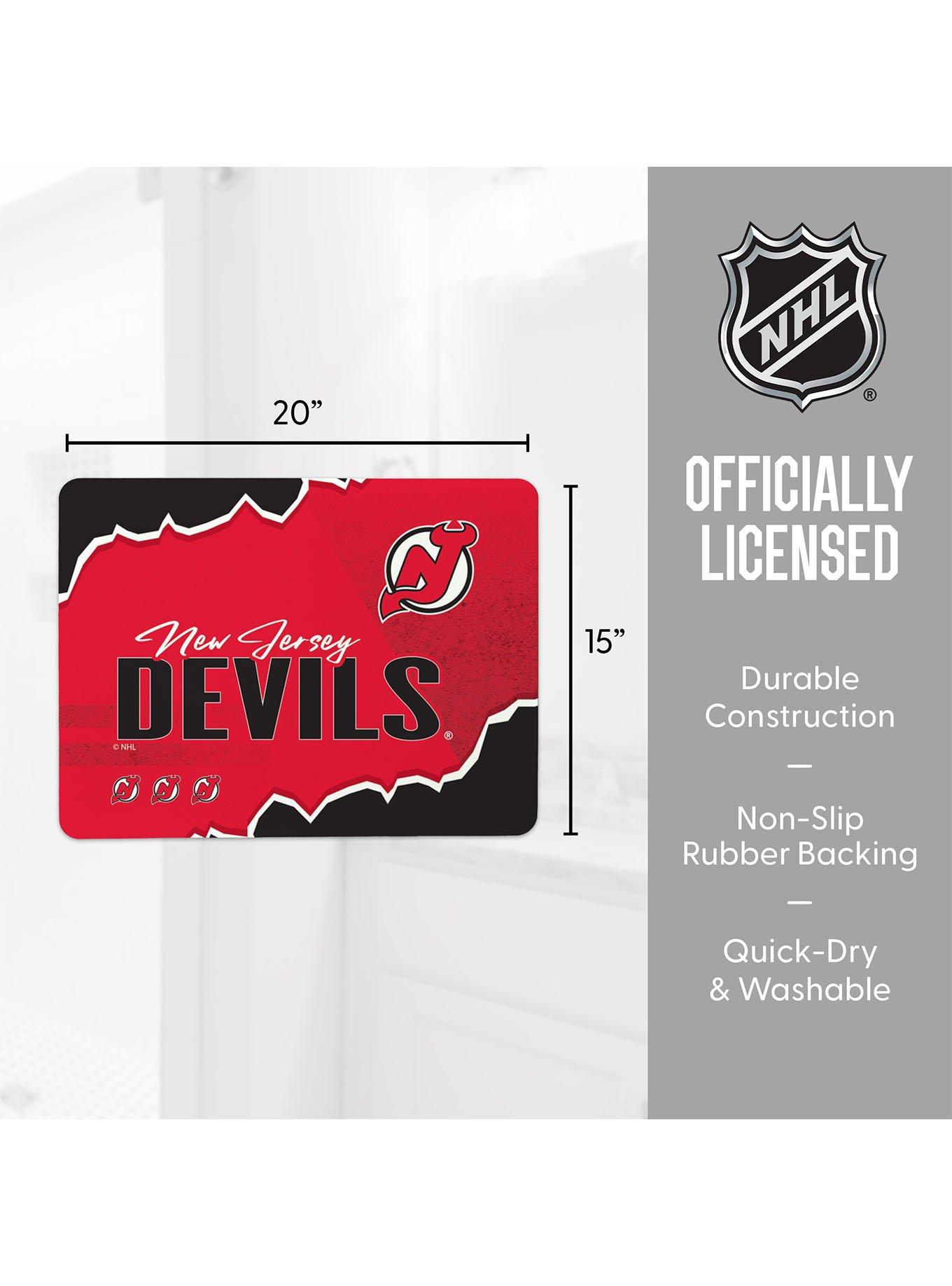 NHL New Jersey Devils Torn Small Mat, , alternate - view 3