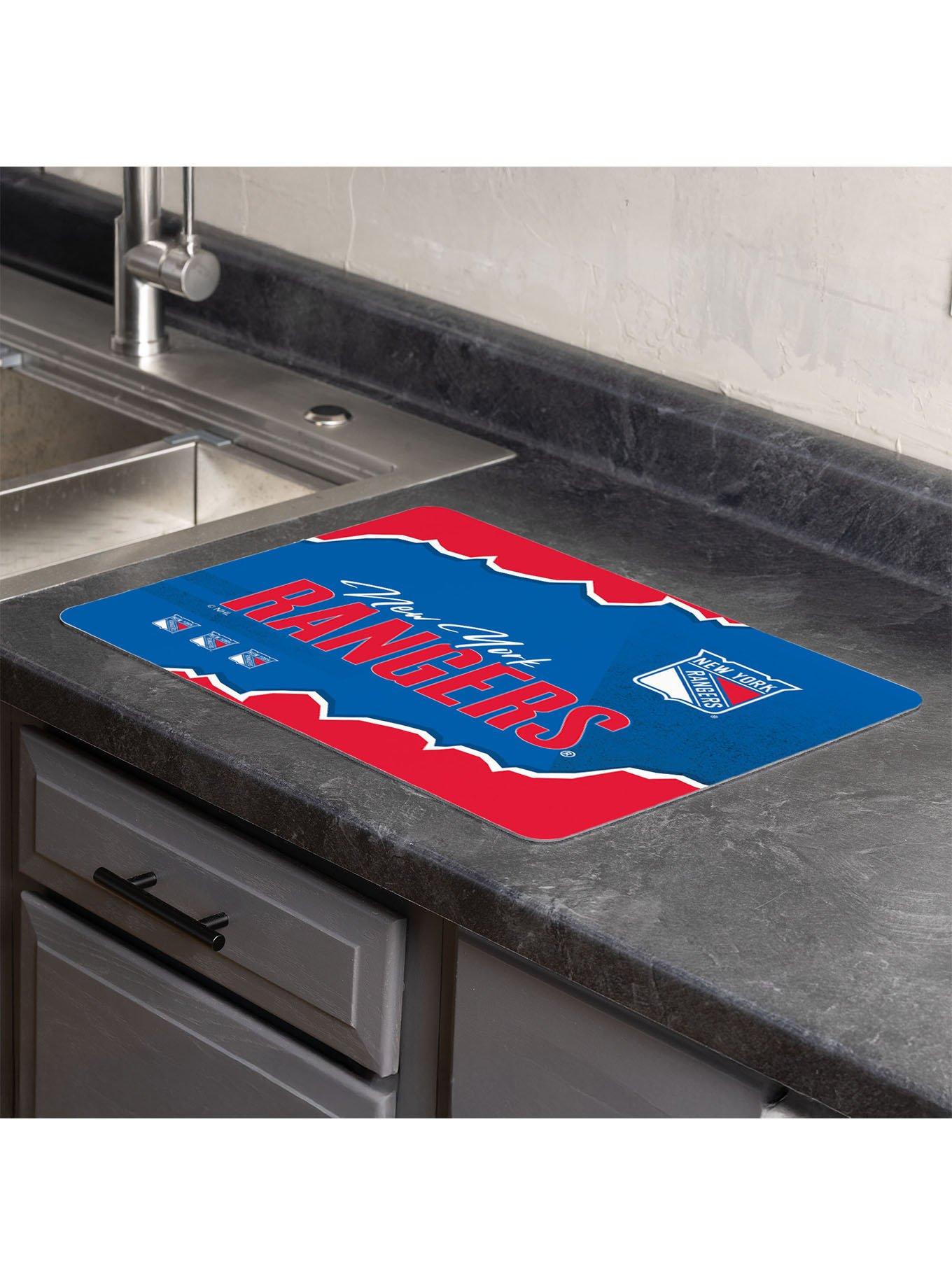 NHL New York Rangers Torn Small Mat, , hi-res