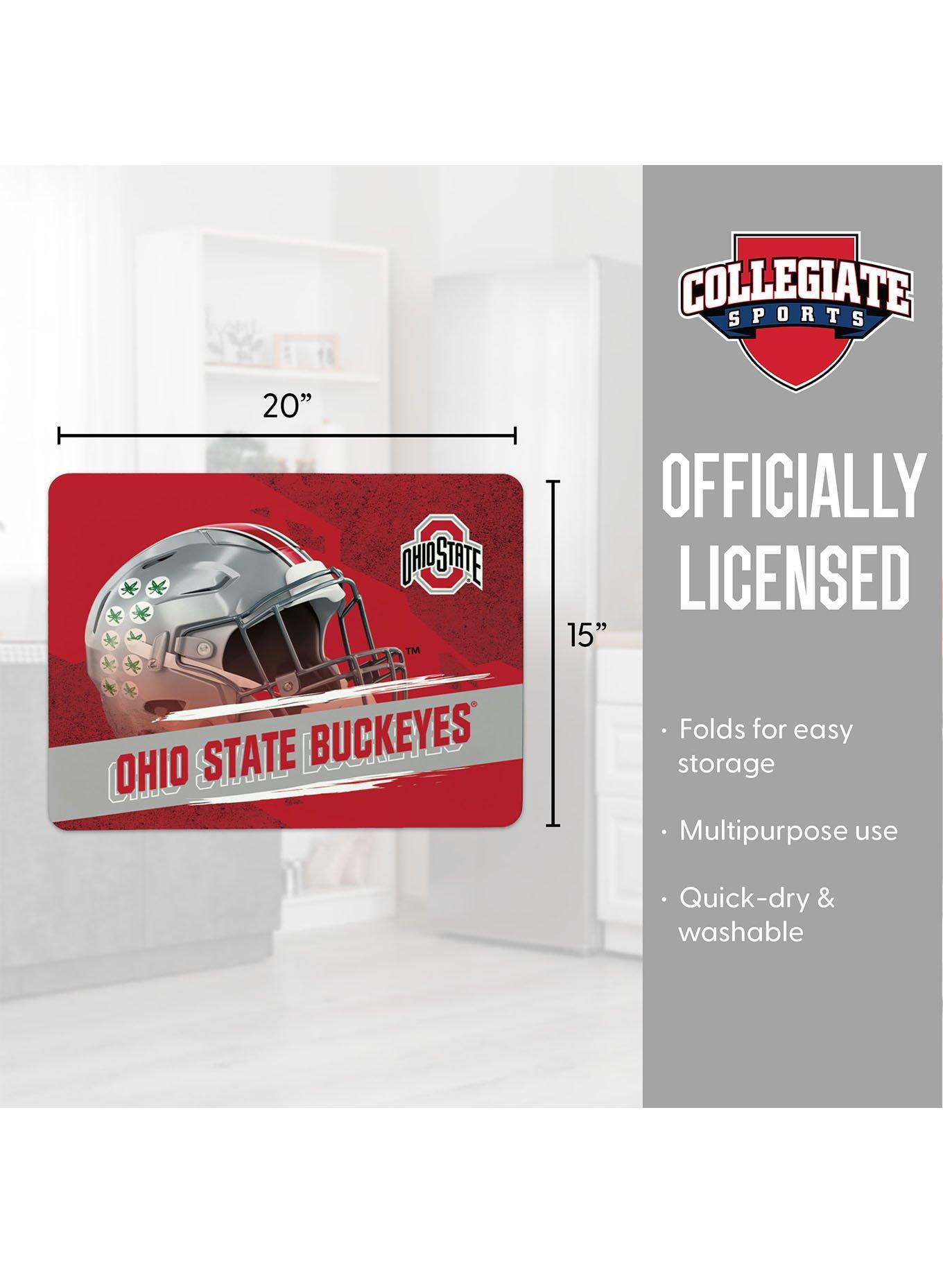 NCAA Ohio State Buckeyes Concrete Small Mat, , alternate - view 3