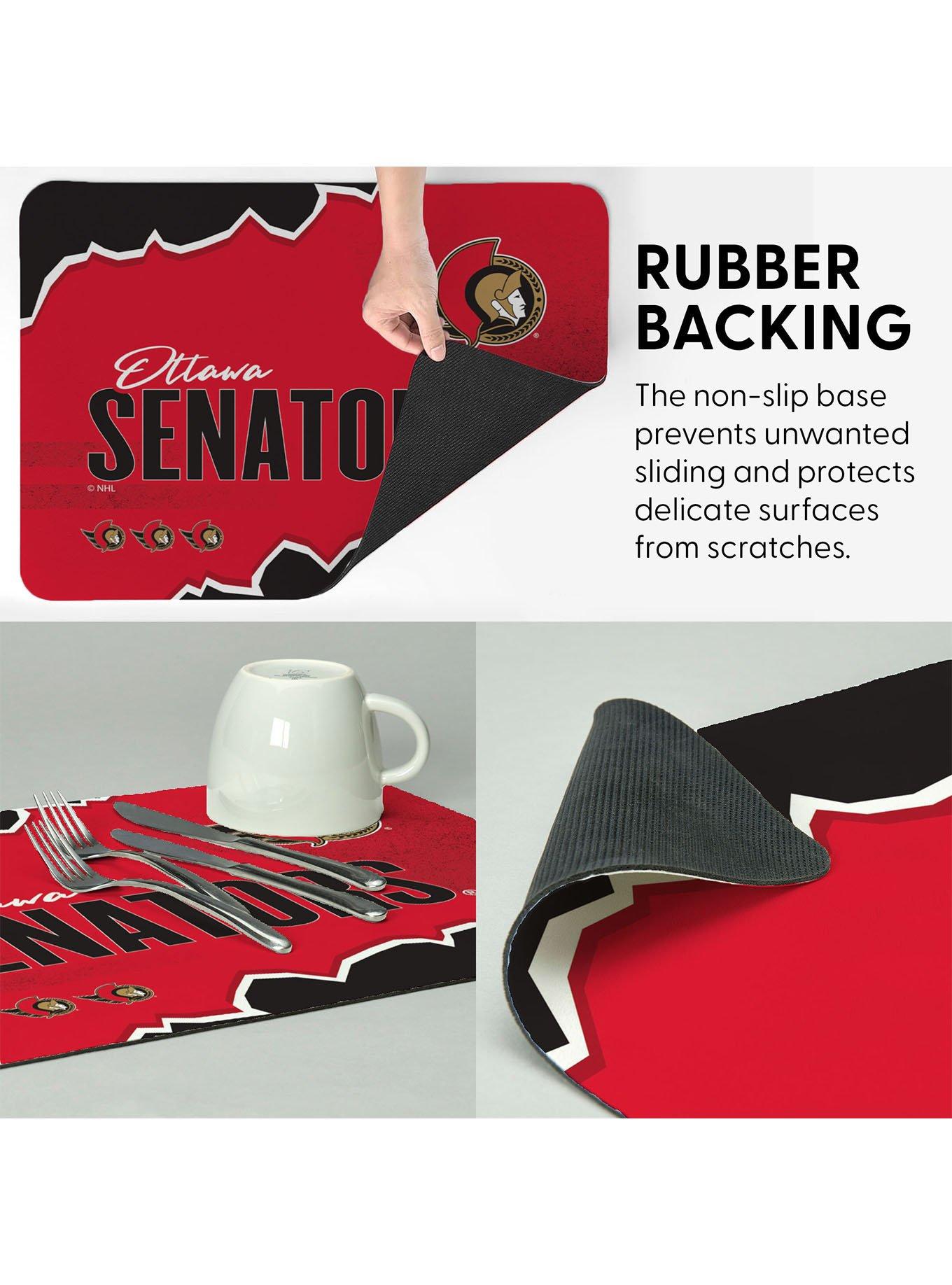 NHL Ottawa Senators Torn Small Mat, , alternate - view 4