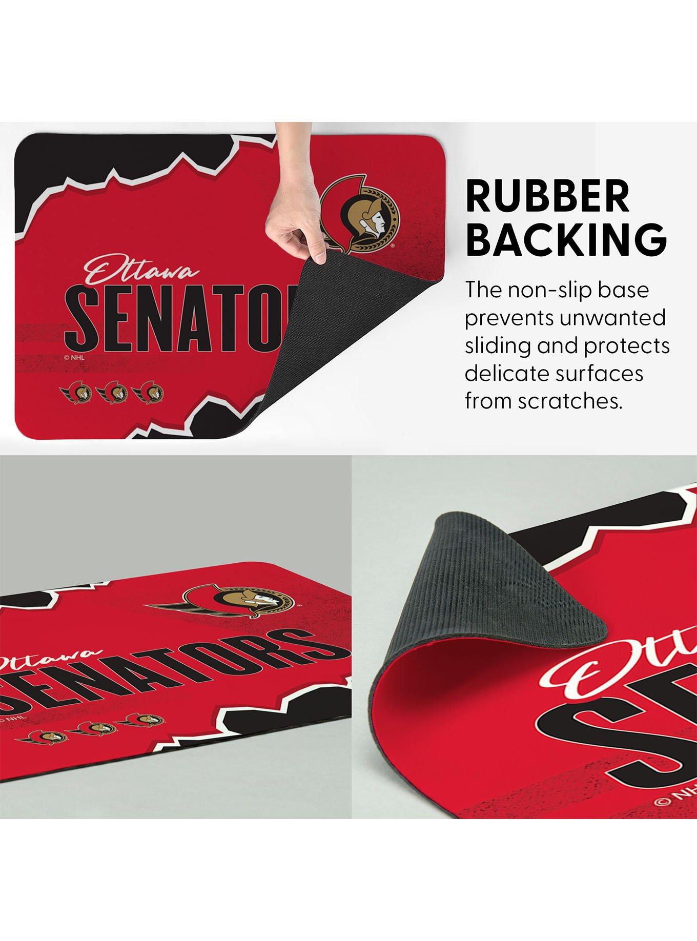 NHL Ottawa Senators Torn Small Mat, , alternate - view 5