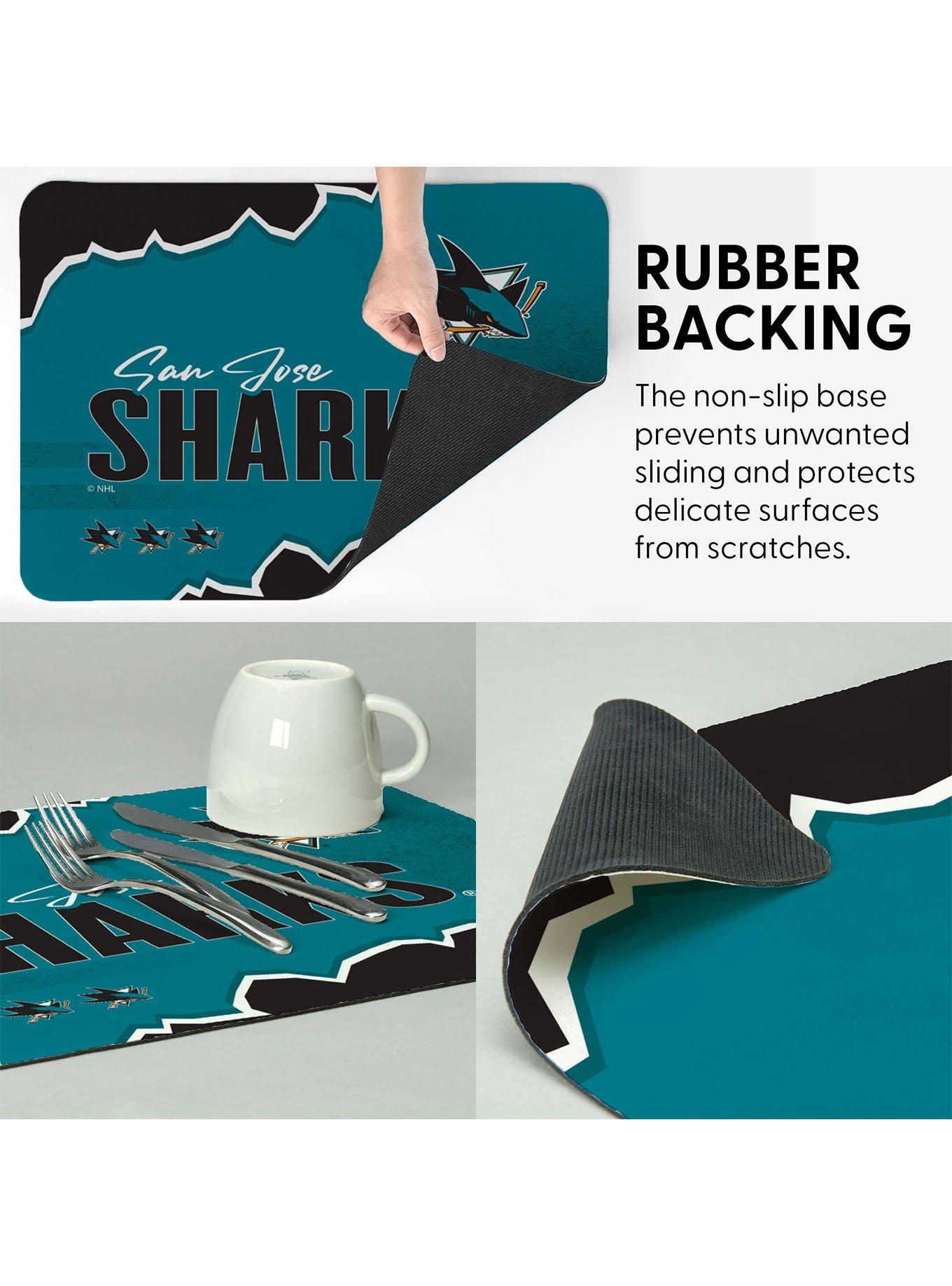 NHL San Jose Sharks Torn Small Mat, , alternate - view 4