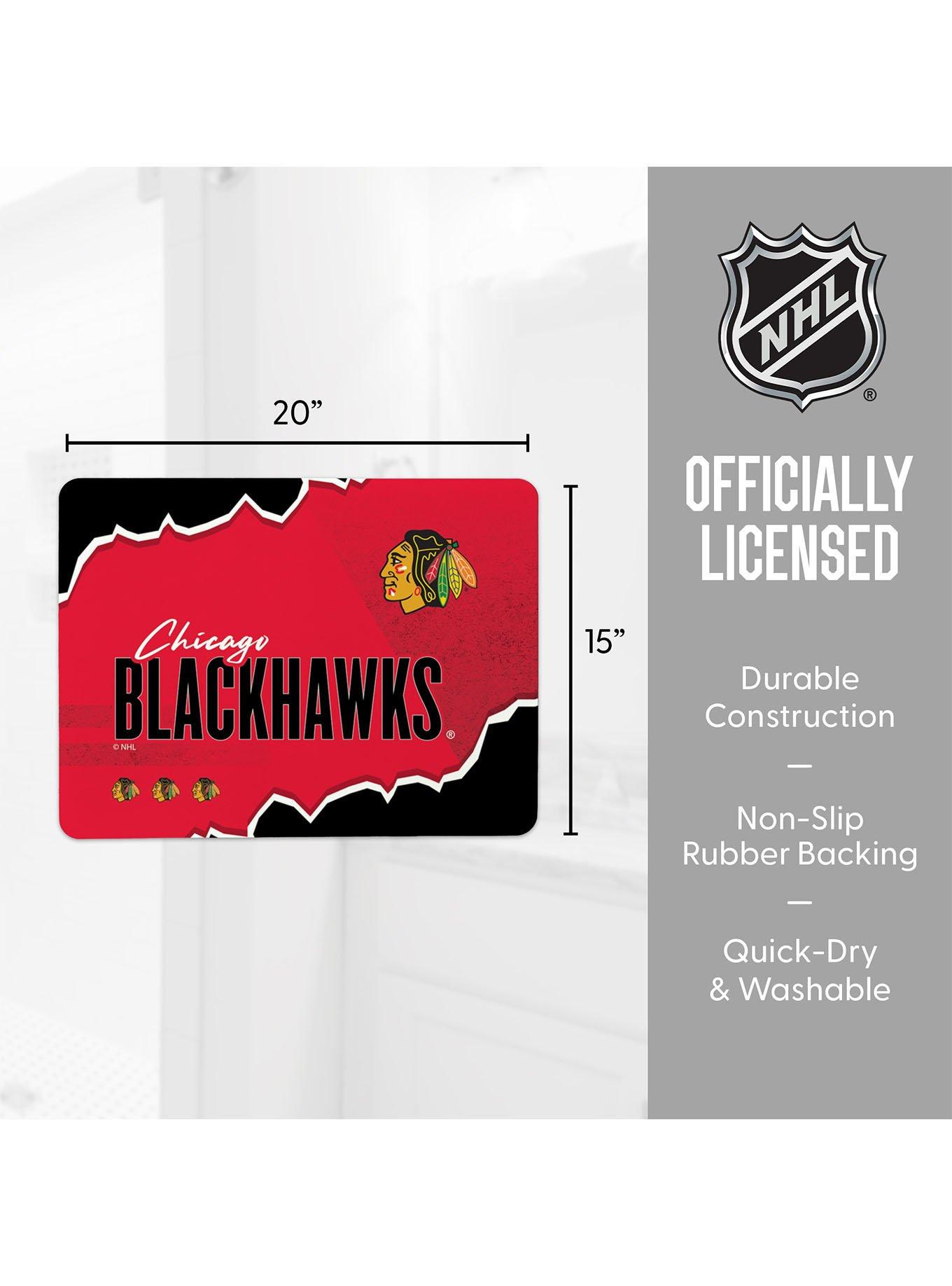 NHL Chicago Blackhawks Torn Small Mat, , alternate - view 3