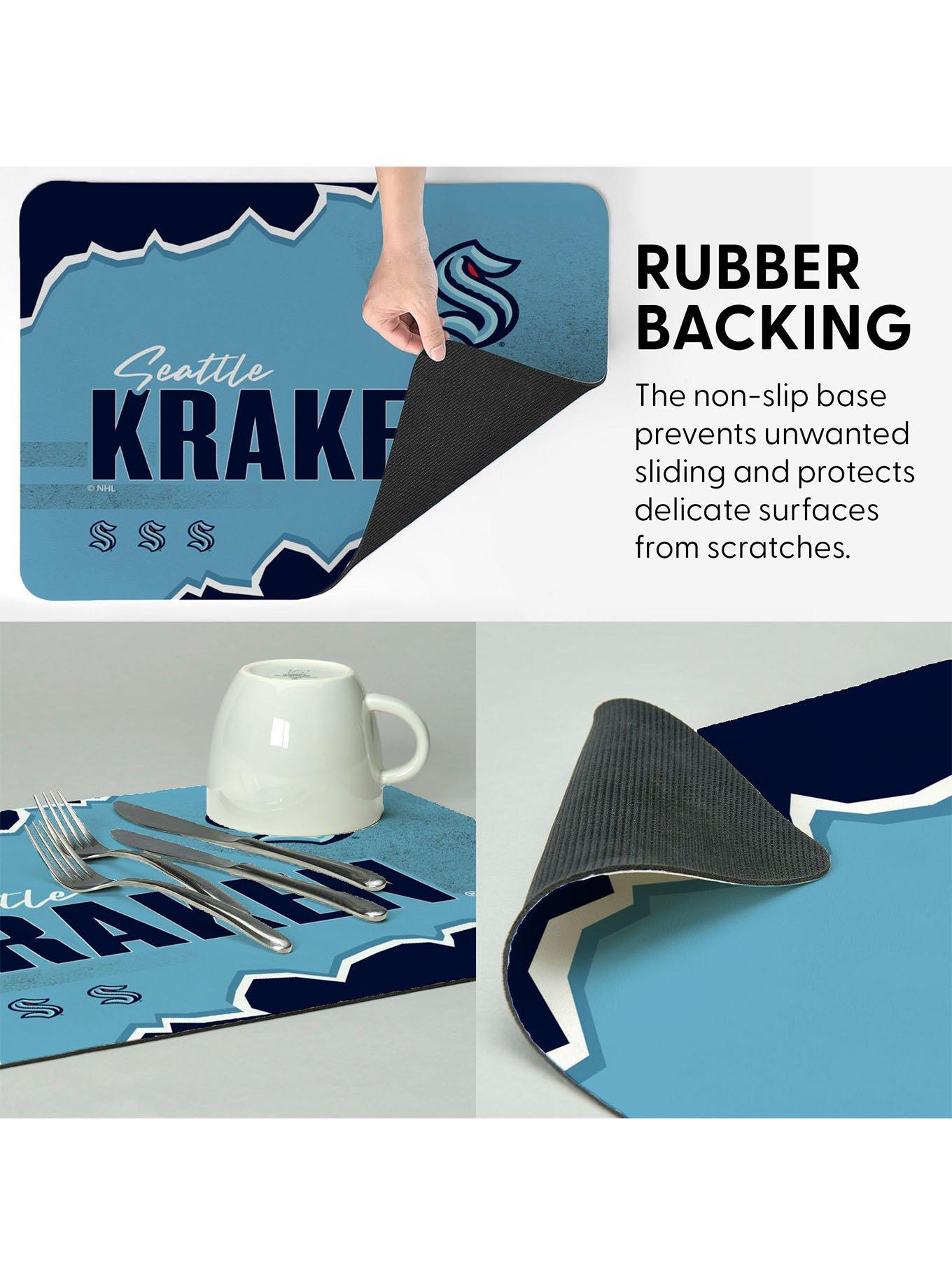 NHL Seattle Kraken Torn Small Mat, , alternate - view 4