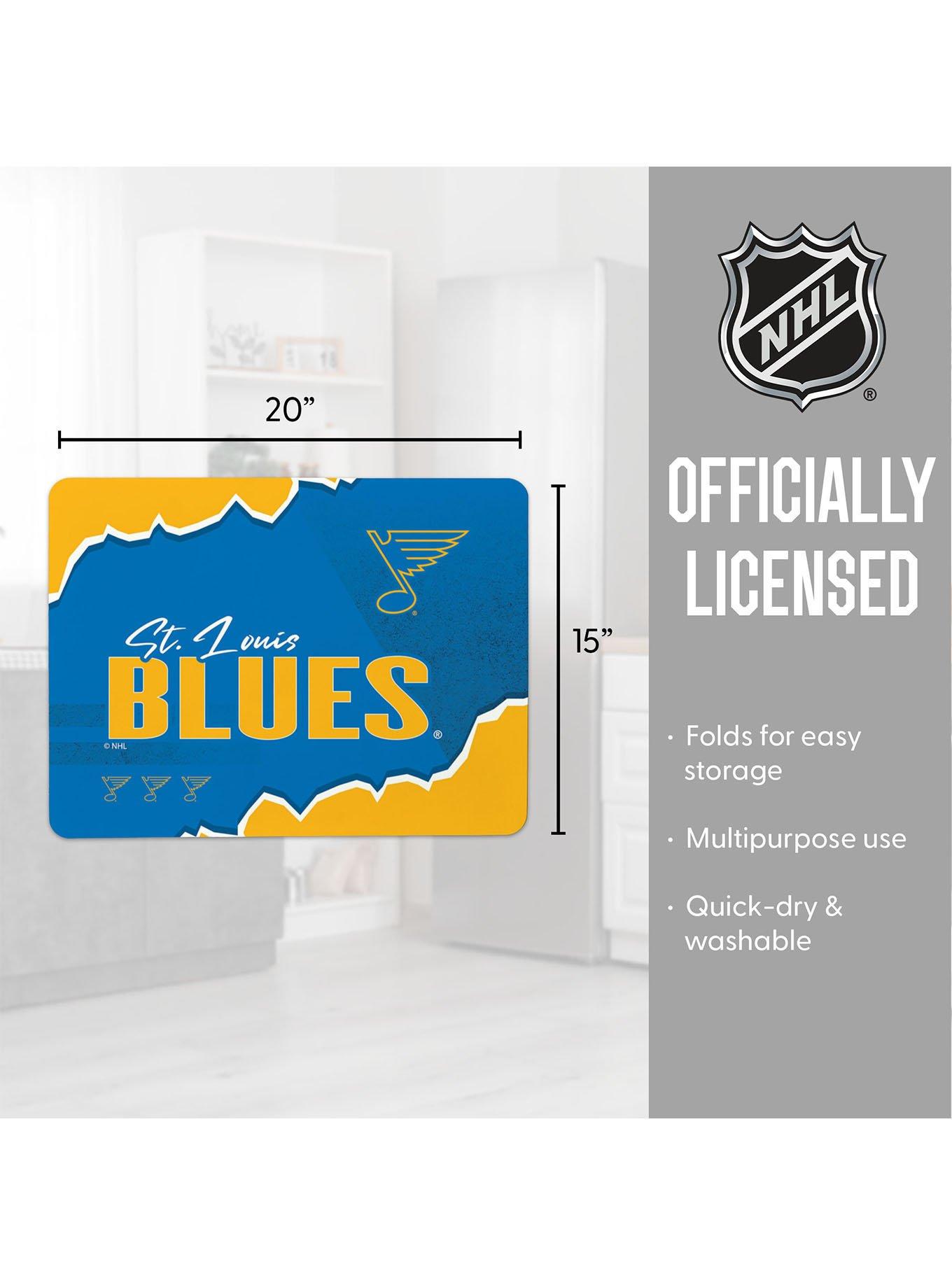 NHL St. Louis Blues Torn Small Mat, , alternate - view 3