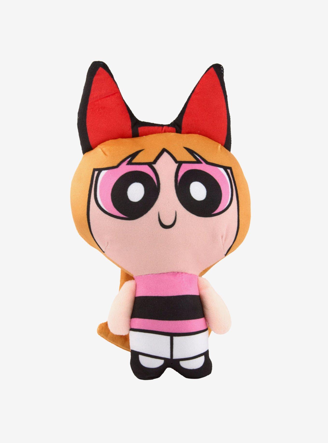 The Powerpuff Girls Characters Blossom Bubbles Buttercup Dog Toy Squeaky Plush 3-Piece Set, , hi-res