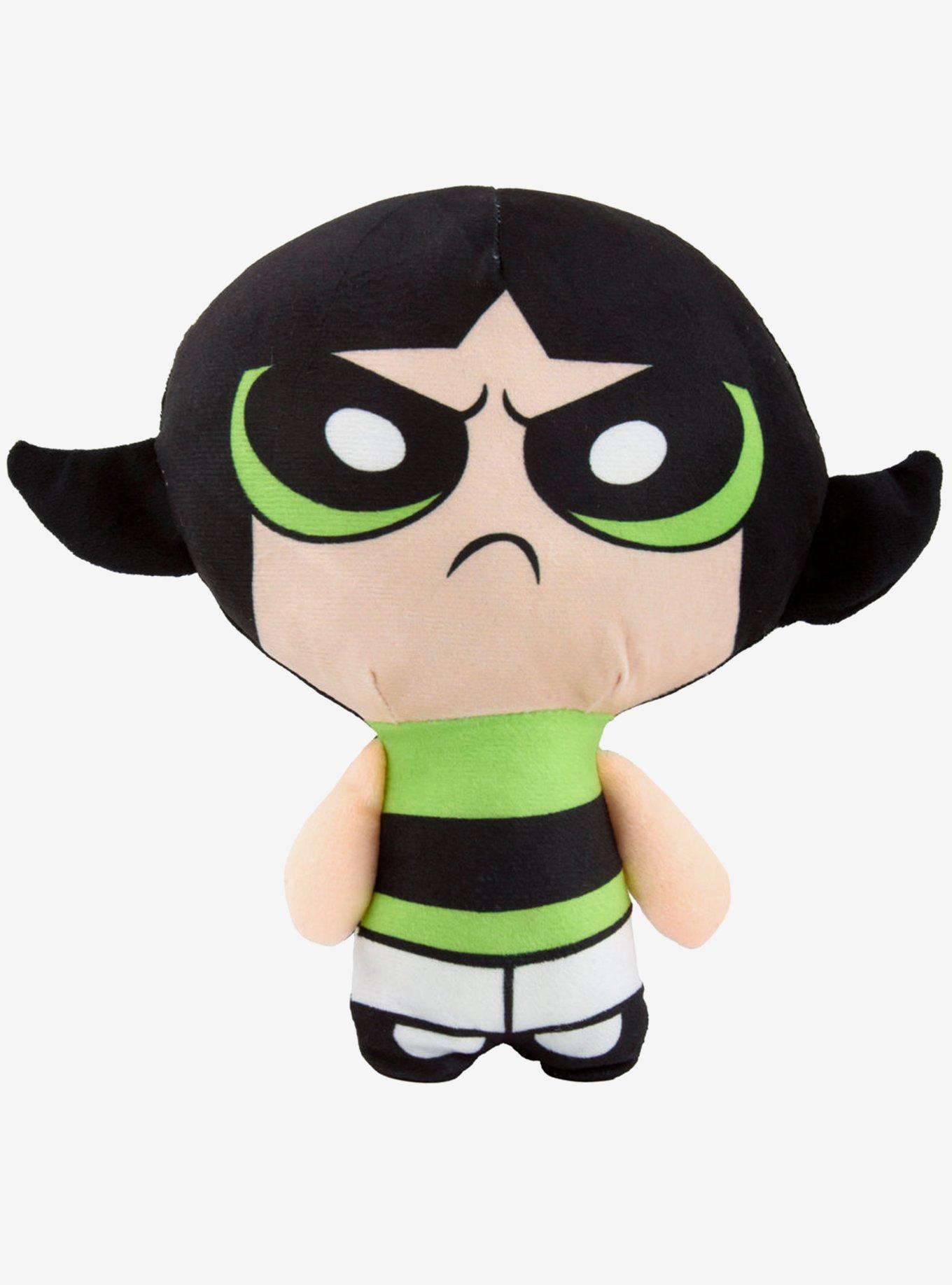 The Powerpuff Girls Characters Blossom Bubbles Buttercup Dog Toy Squeaky Plush 3-Piece Set, , alternate