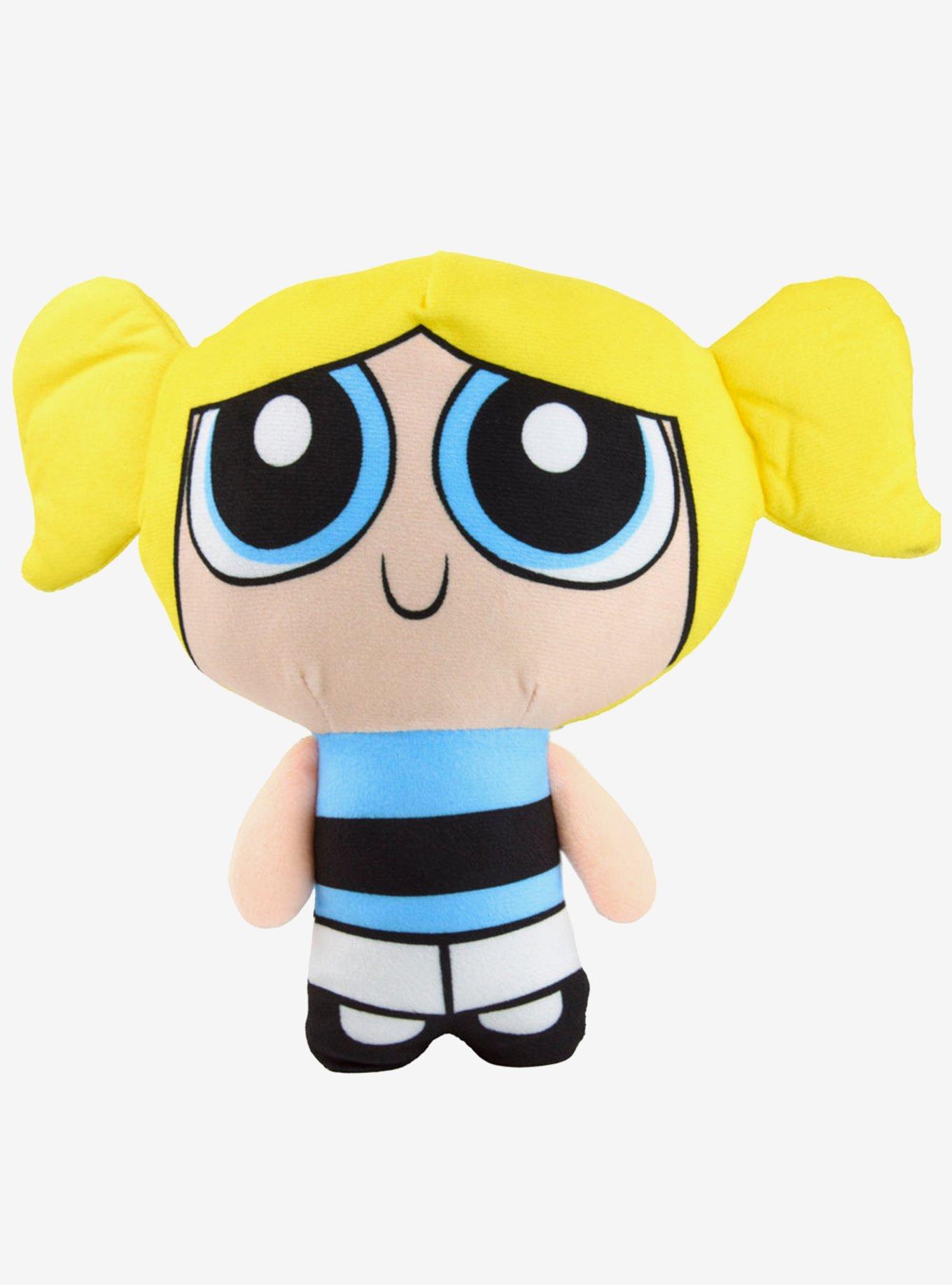The Powerpuff Girls Characters Blossom Bubbles Dog Toy Squeaky Plush 3-Piece Set, , alternate