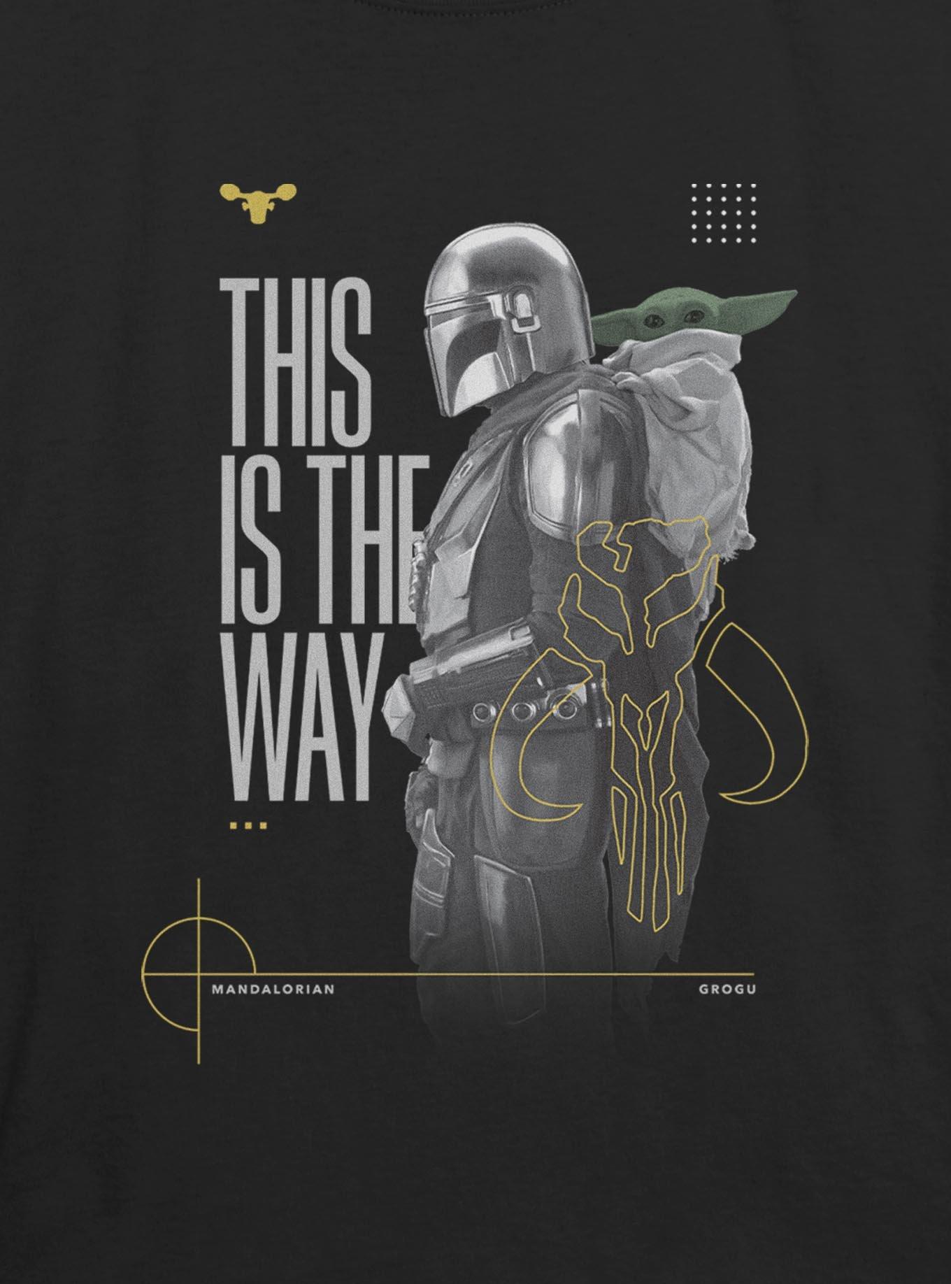 Star Wars The Mandalorian & Grogu This Is The Way Girls Skimmer T-Shirt, , hi-res