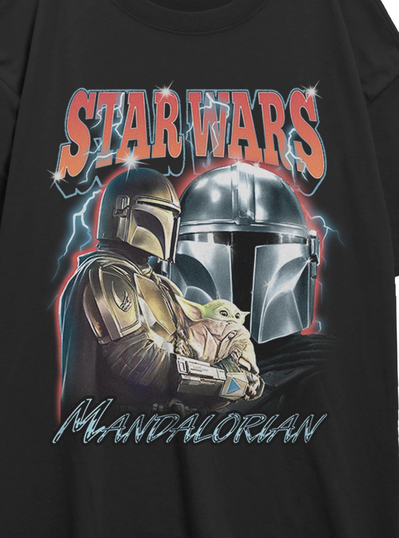 Star Wars The Mandalorian & Grogu Pose Girls Oversized T-Shirt, , hi-res