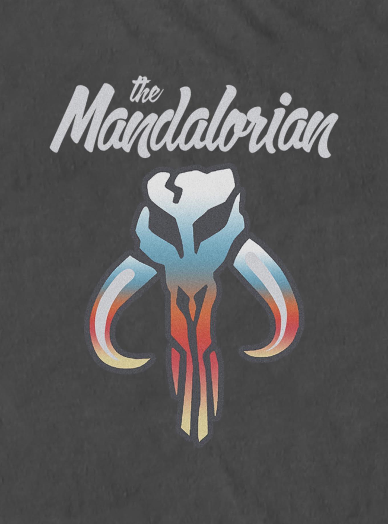 Star Wars The Mandalorian Gradient Symbol T-Shirt, , hi-res