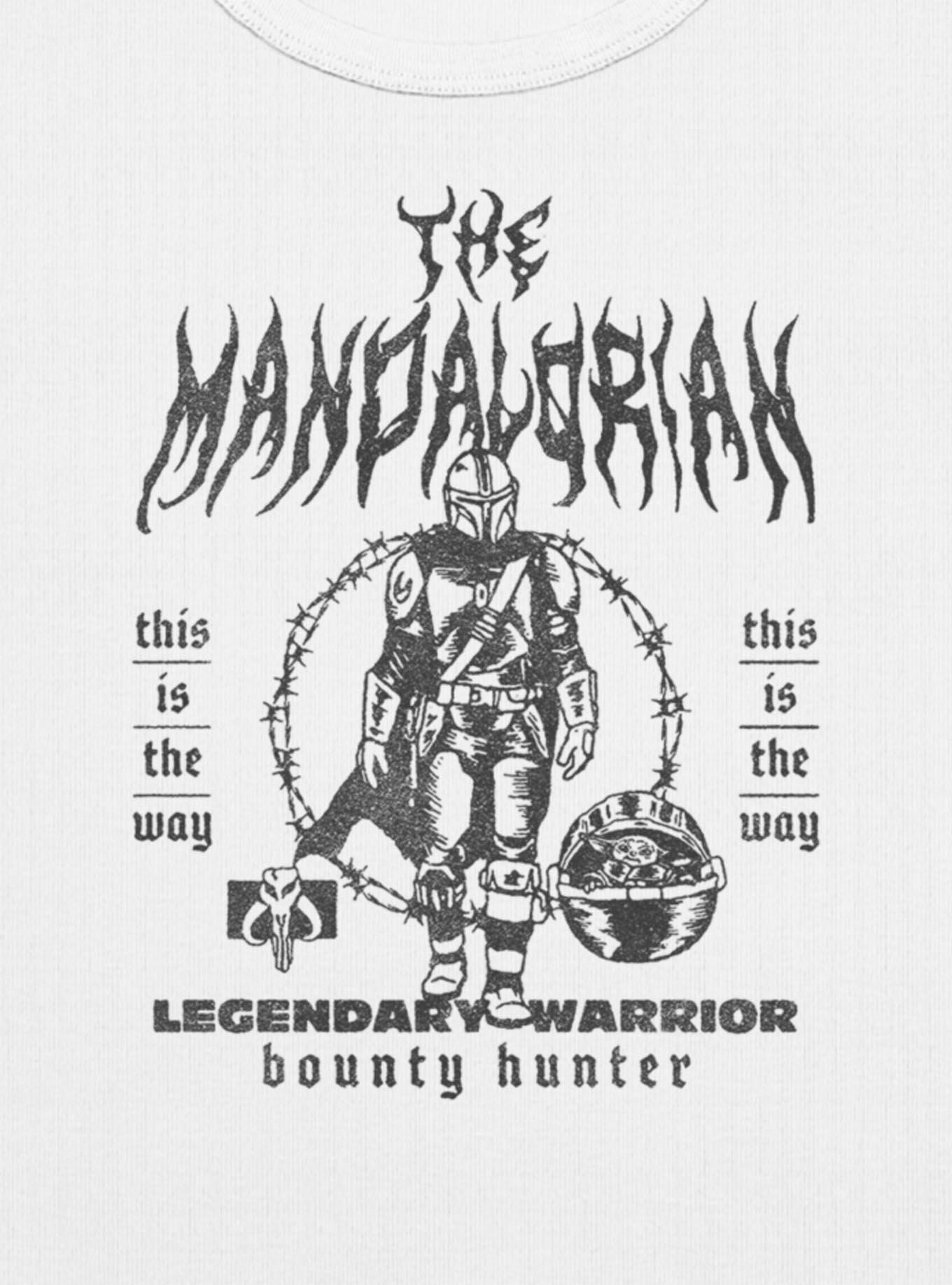 Star Wars The Mandalorian Legendary Warrior Girls Baby T-Shirt, , hi-res
